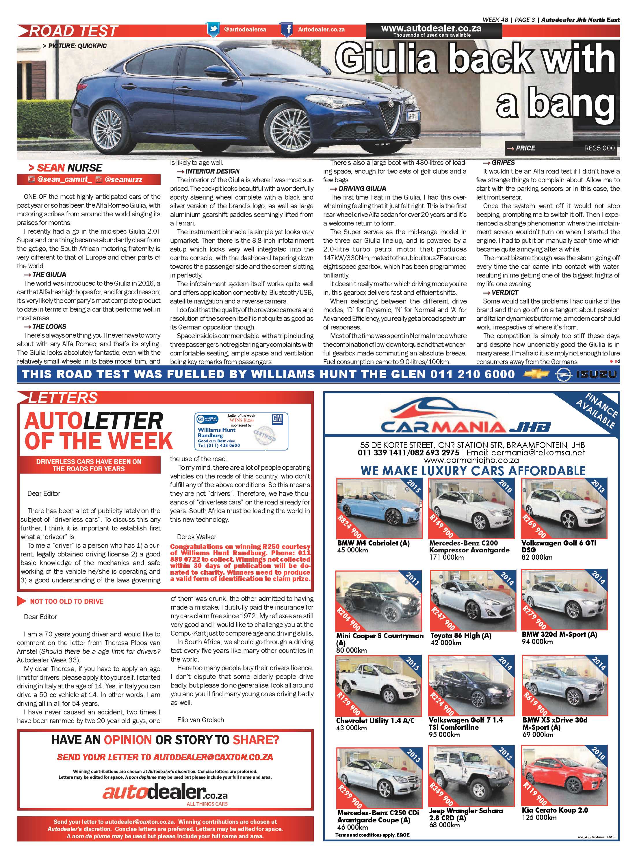 Auto Dealer North East 28 November page 3
