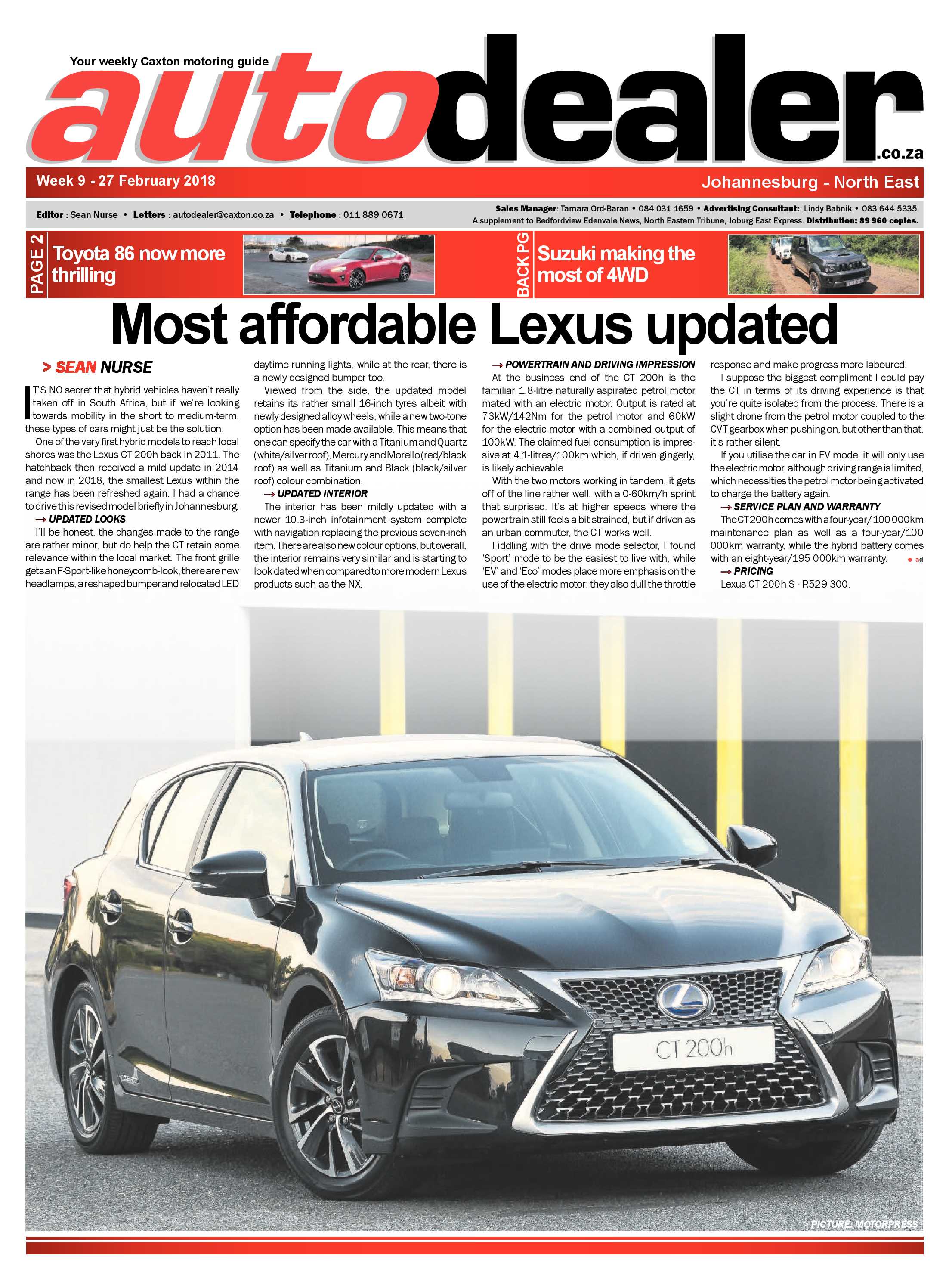 Auto Dealer 9-27 Feb 2018 page 1