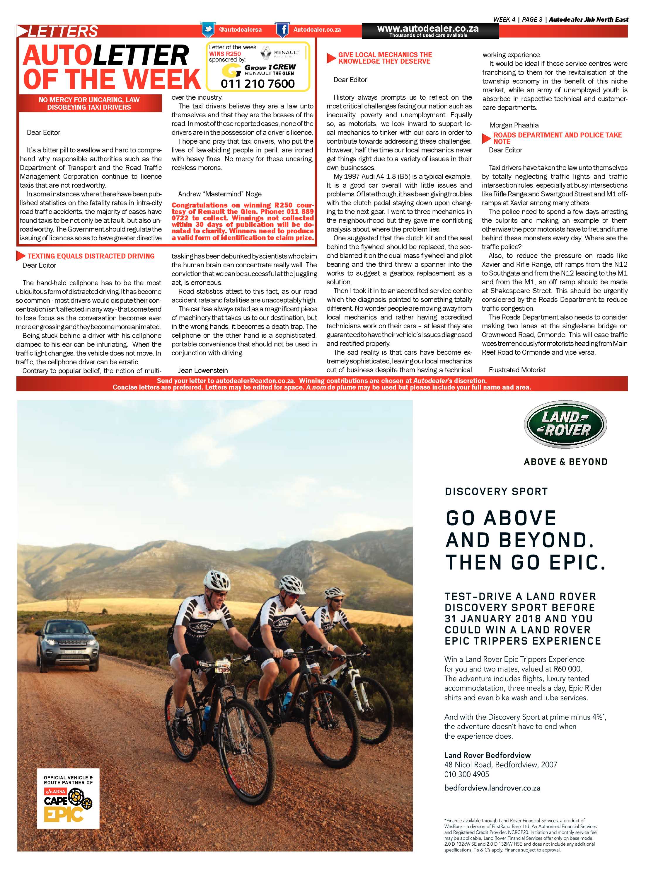 Autodealer North East 23 January, 2018 page 3