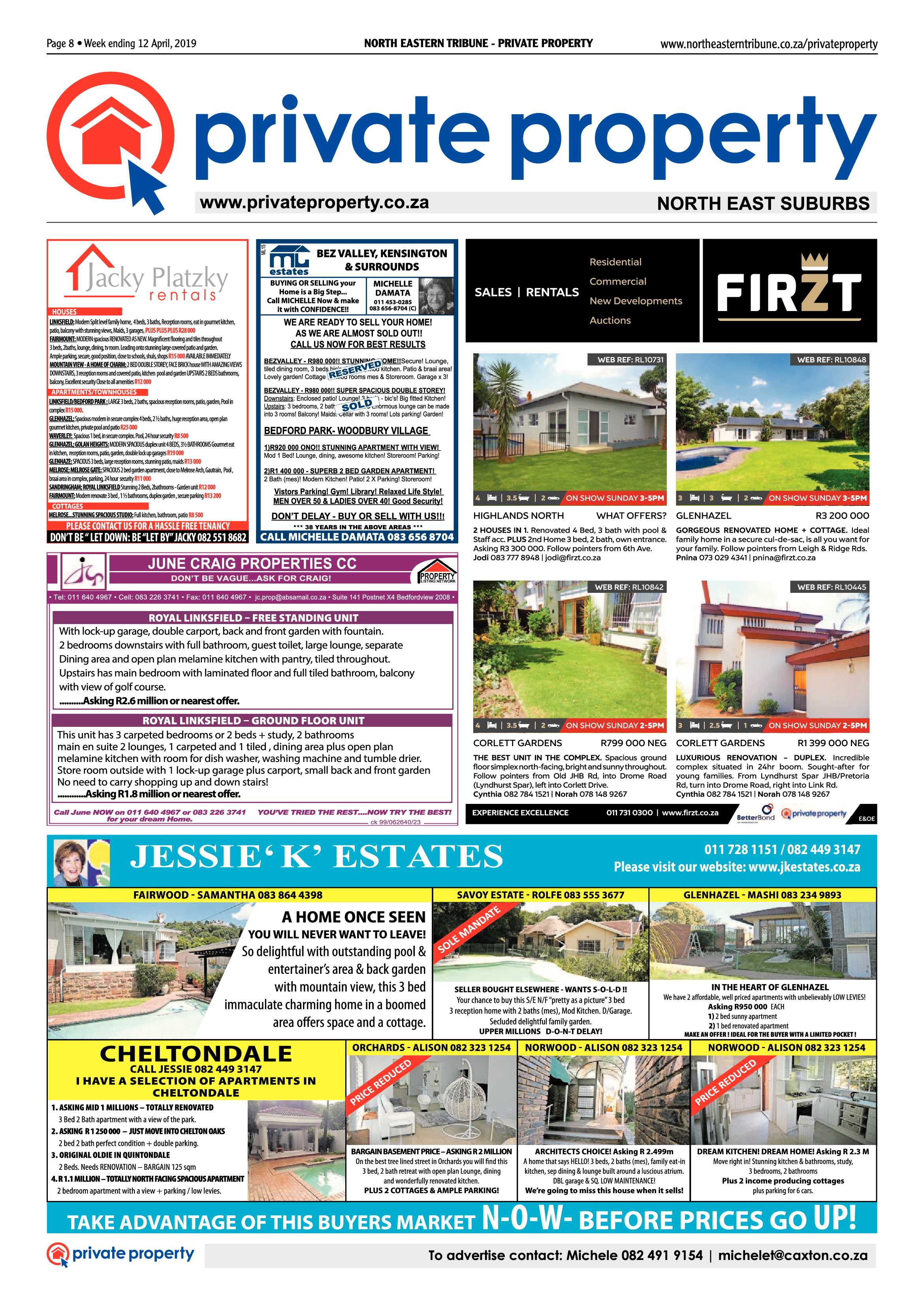 North Eastern Tribune 12 April, 2019 page 8