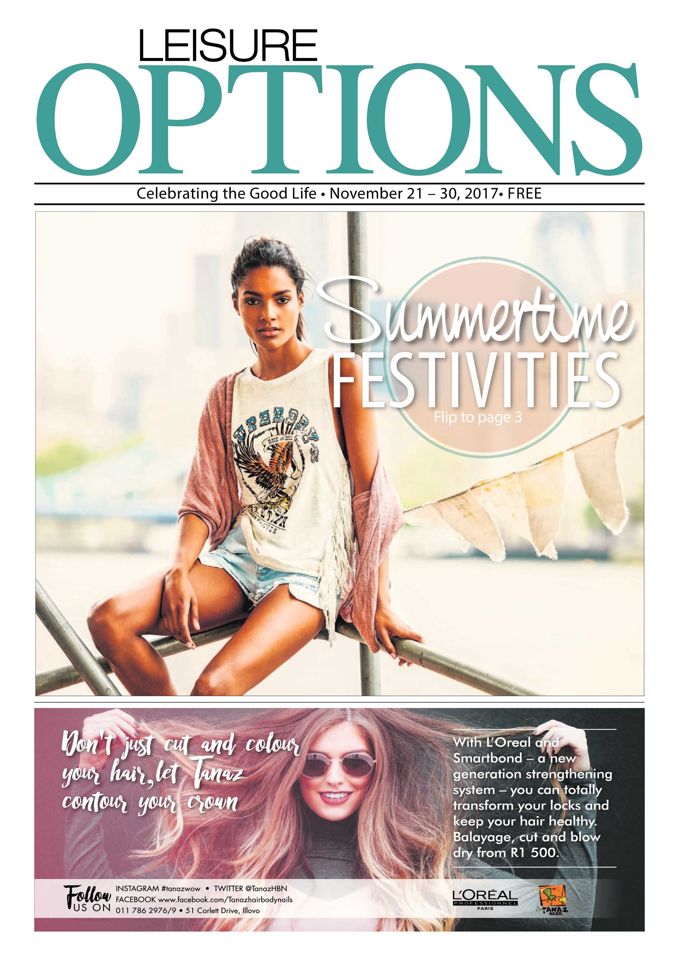 Leisure Options 21-30 November page 1