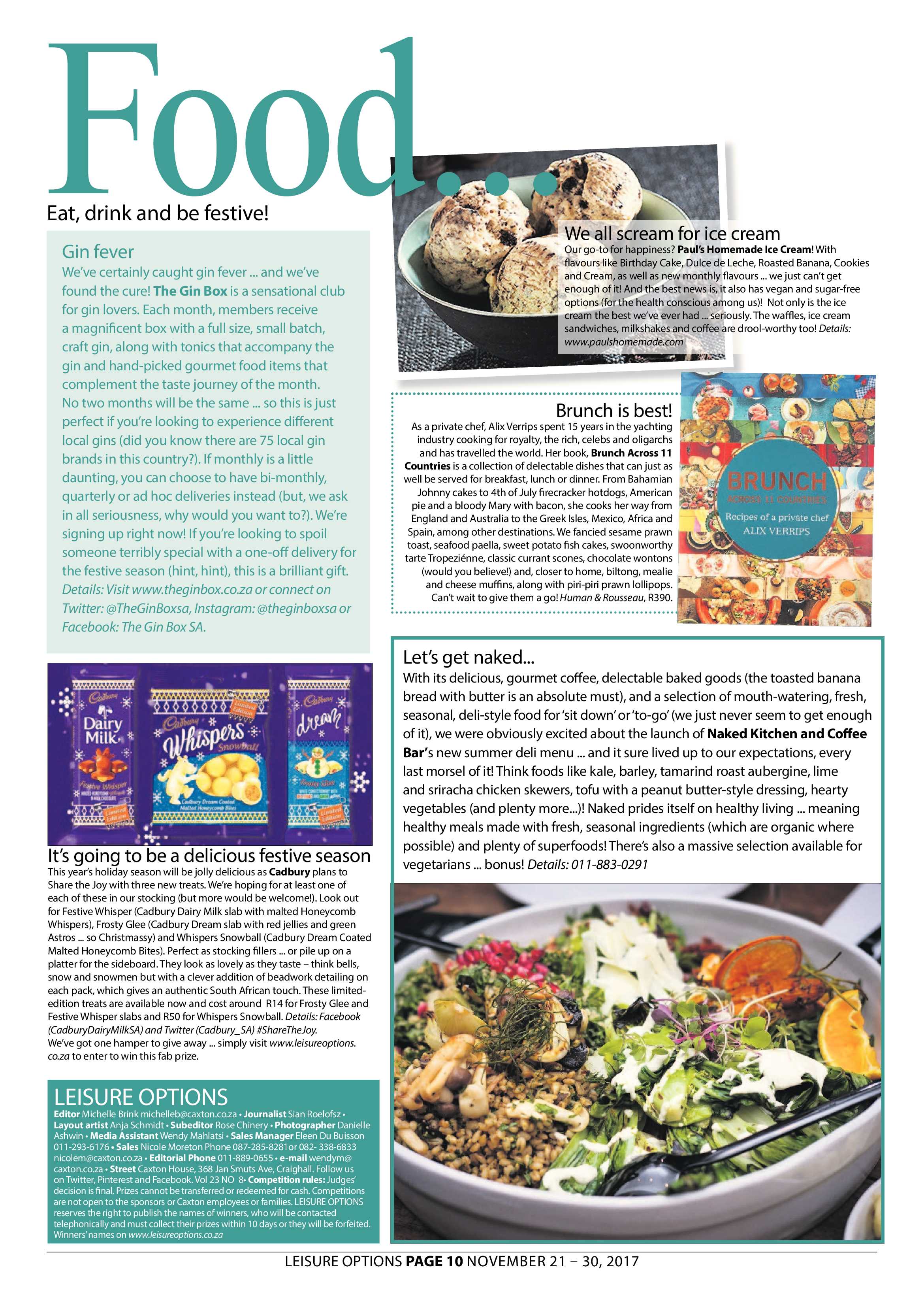 Leisure Options 21-30 November page 10