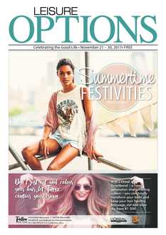 Leisure Options 21-30 November