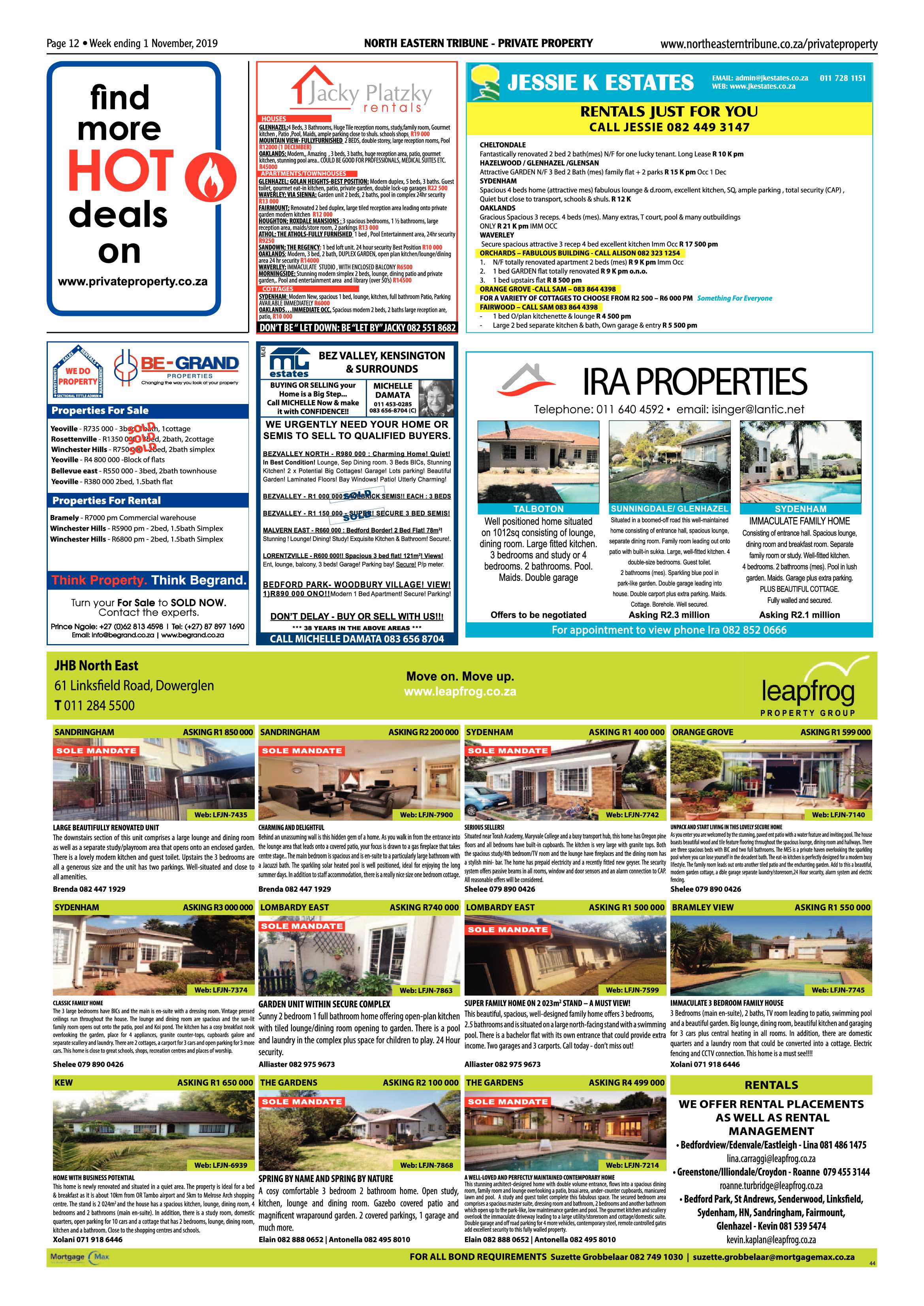 NET 1 November 2019 page 12