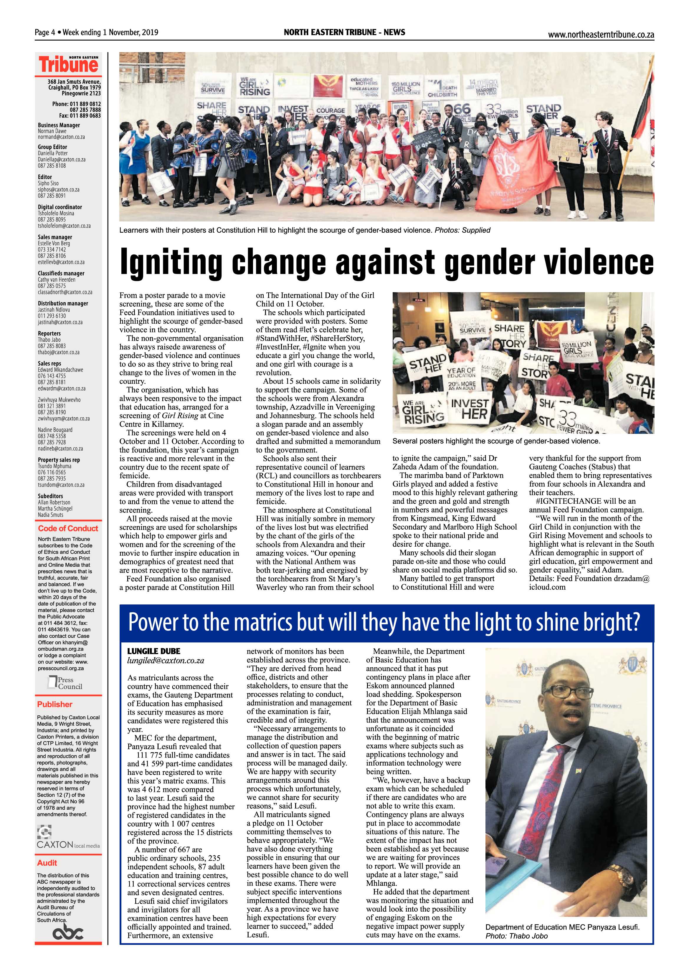 NET 1 November 2019 page 4