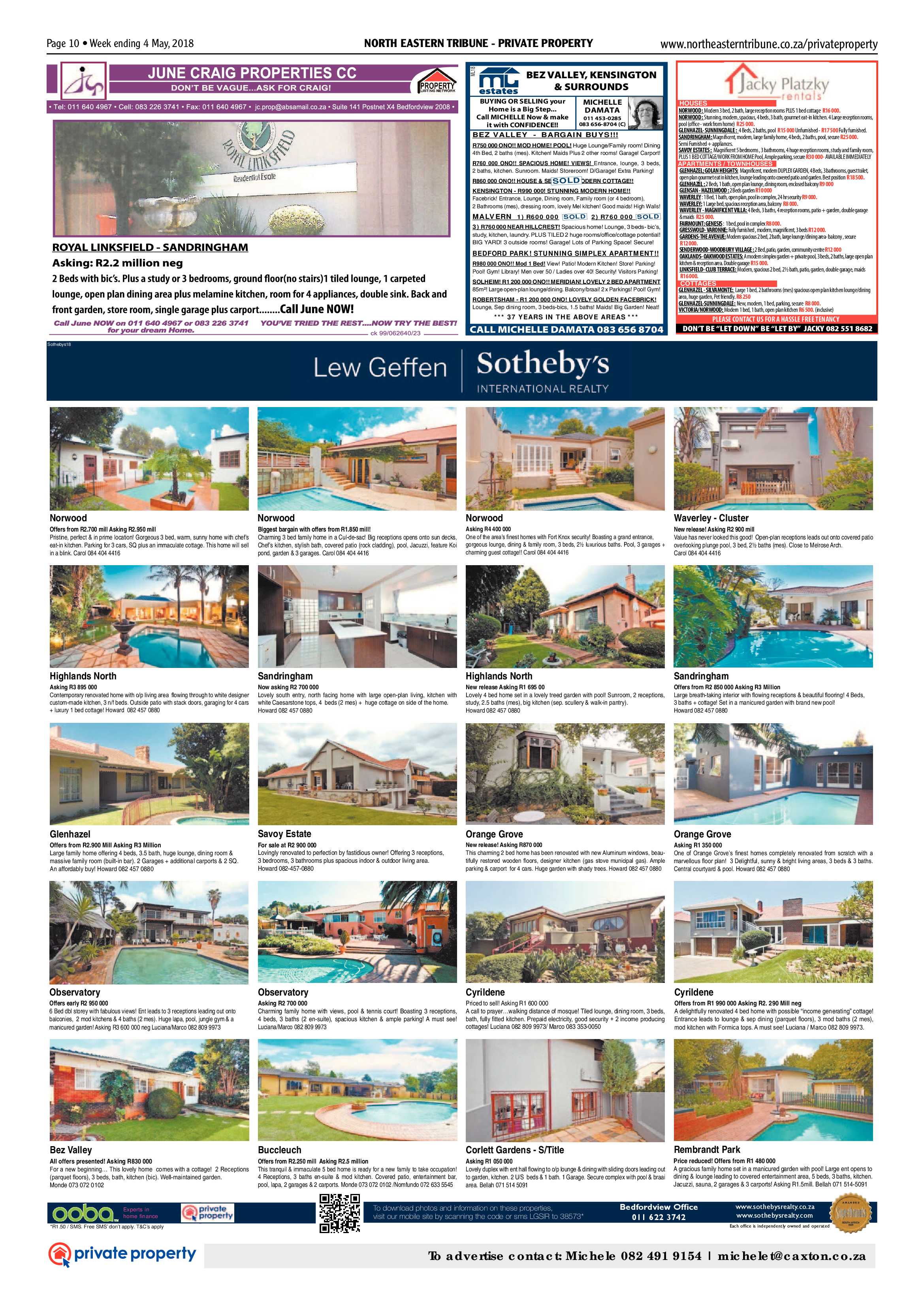 North Eastern Tribune 4 May 2018 page 10