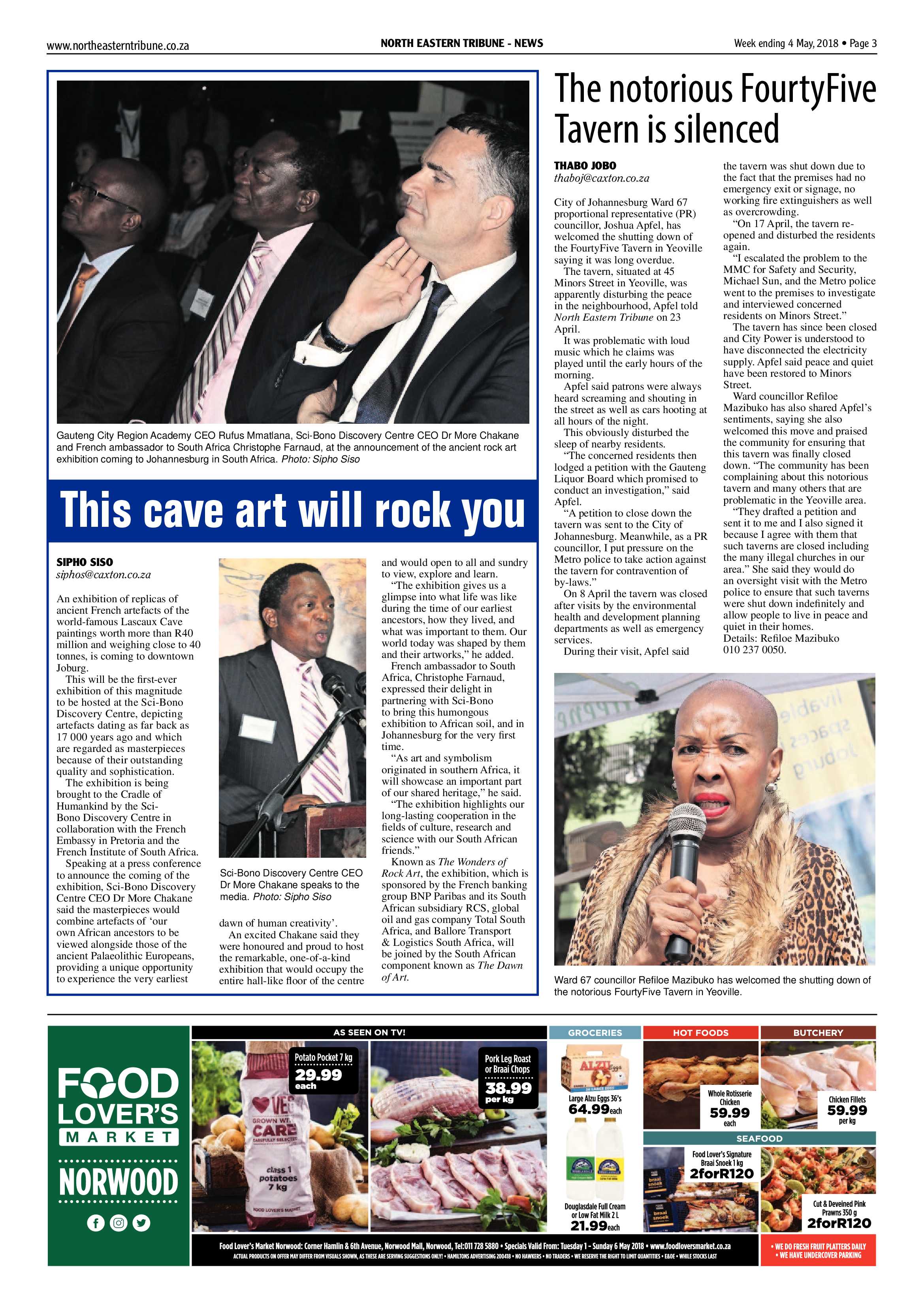 North Eastern Tribune 4 May 2018 page 3