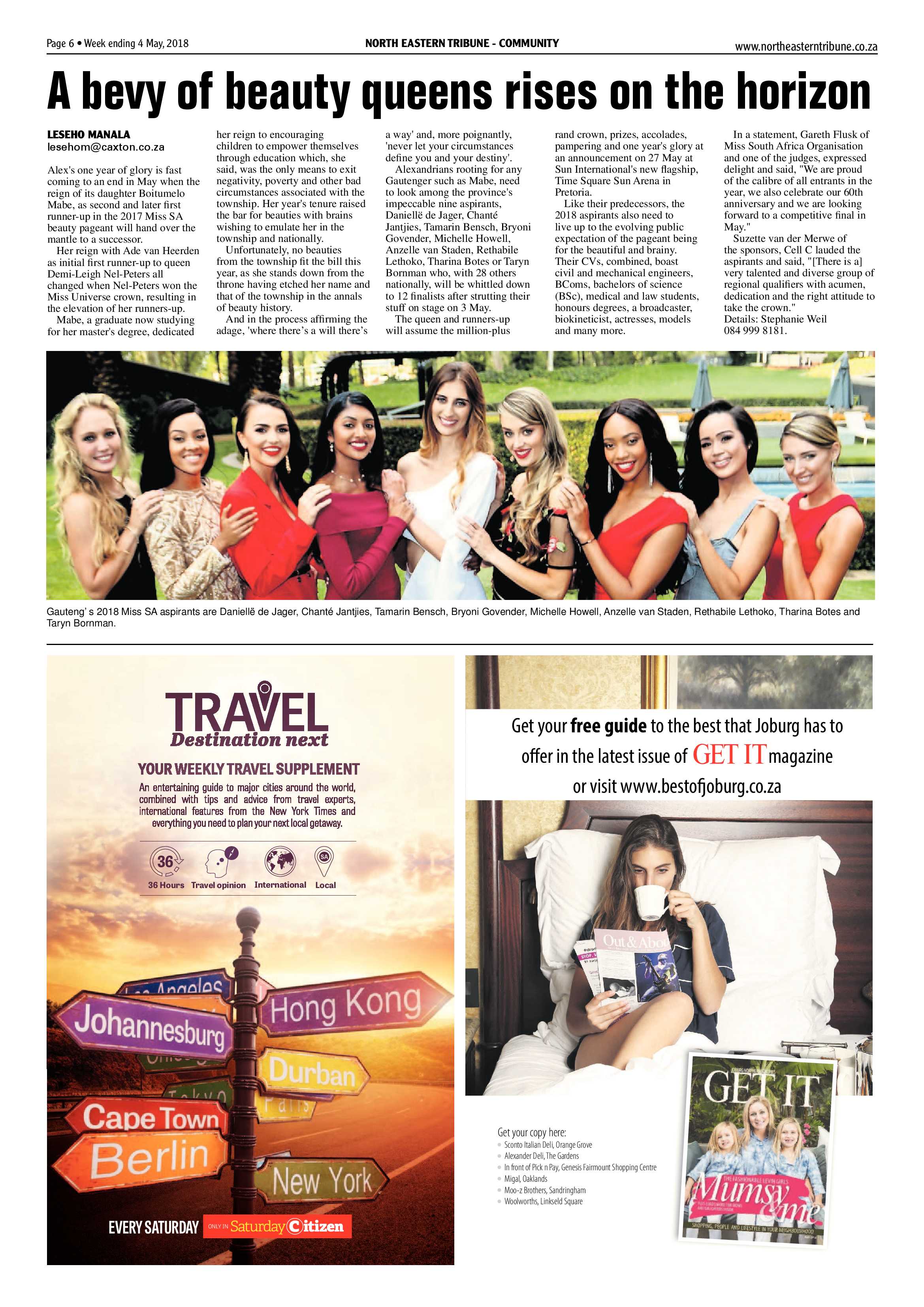 North Eastern Tribune 4 May 2018 page 6
