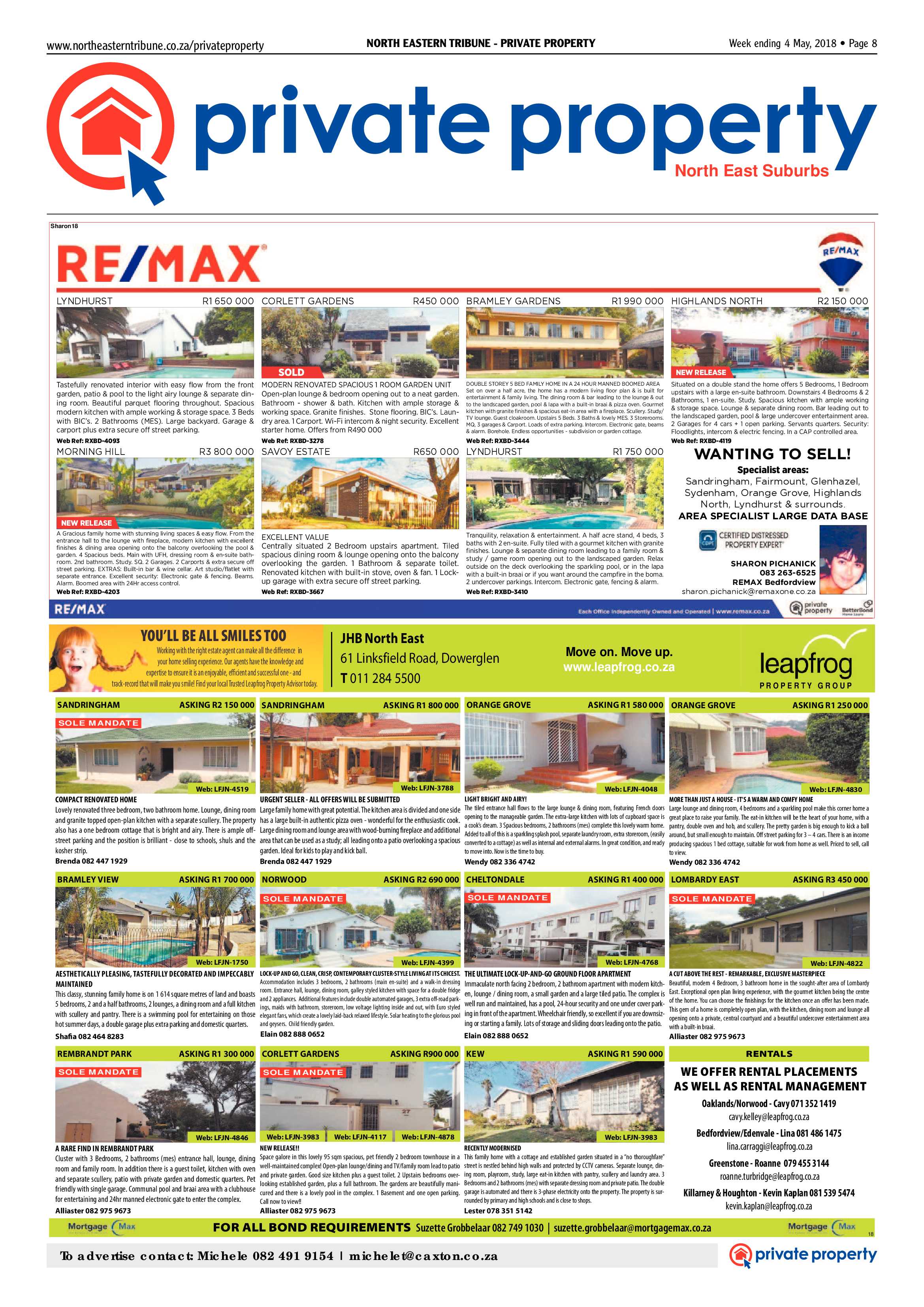 North Eastern Tribune 4 May 2018 page 8