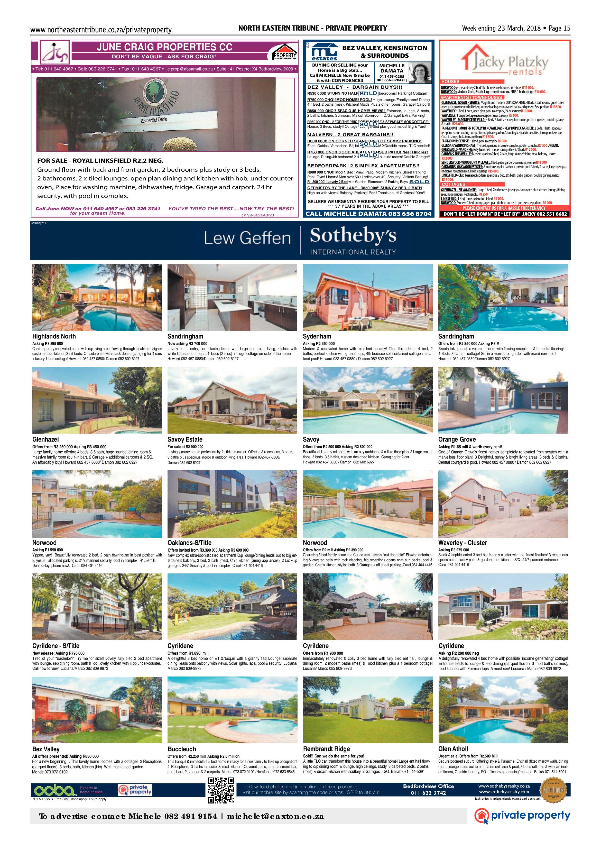 North Easter Tribune 23 March 2018 page 15