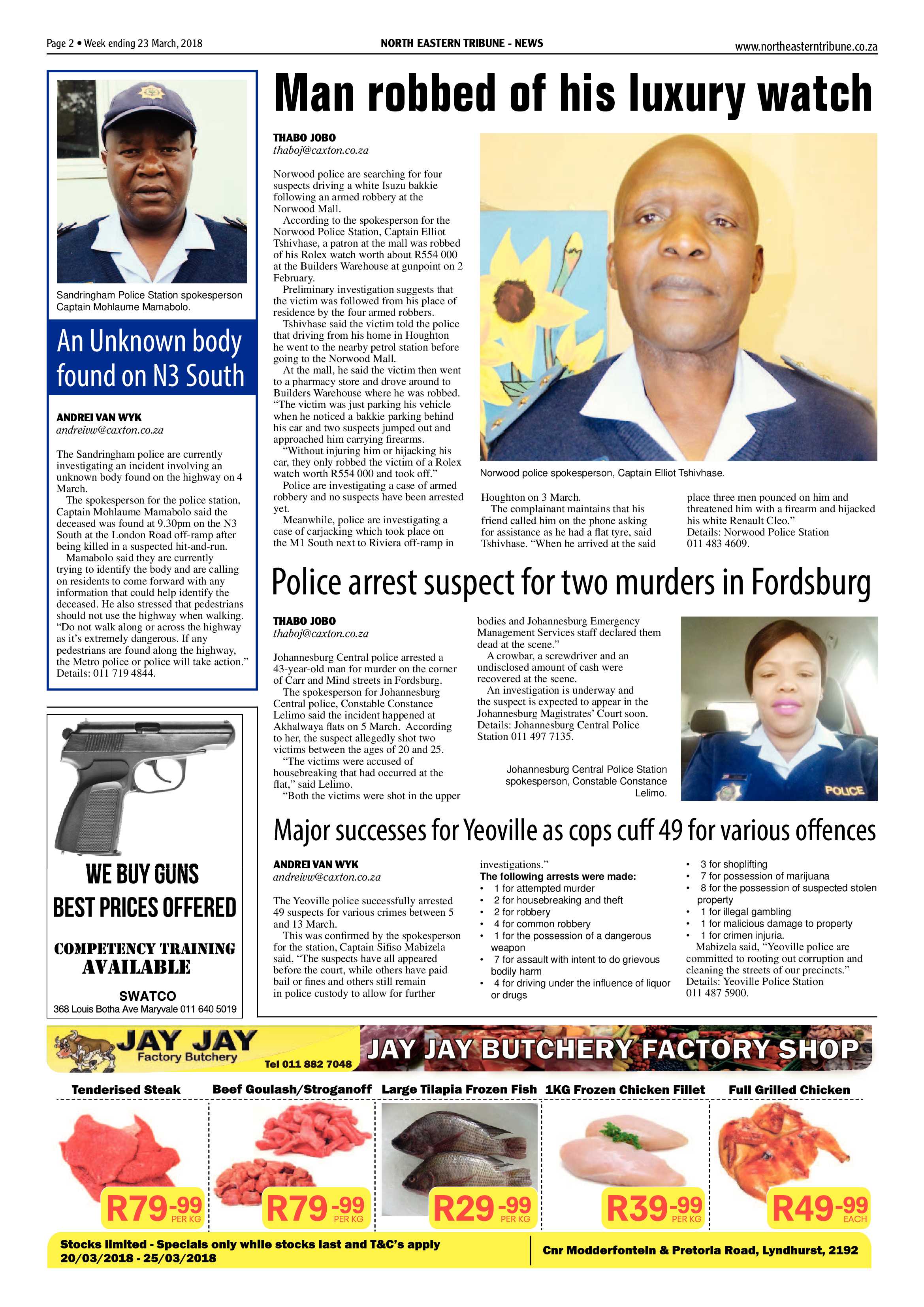 North Easter Tribune 23 March 2018 page 2