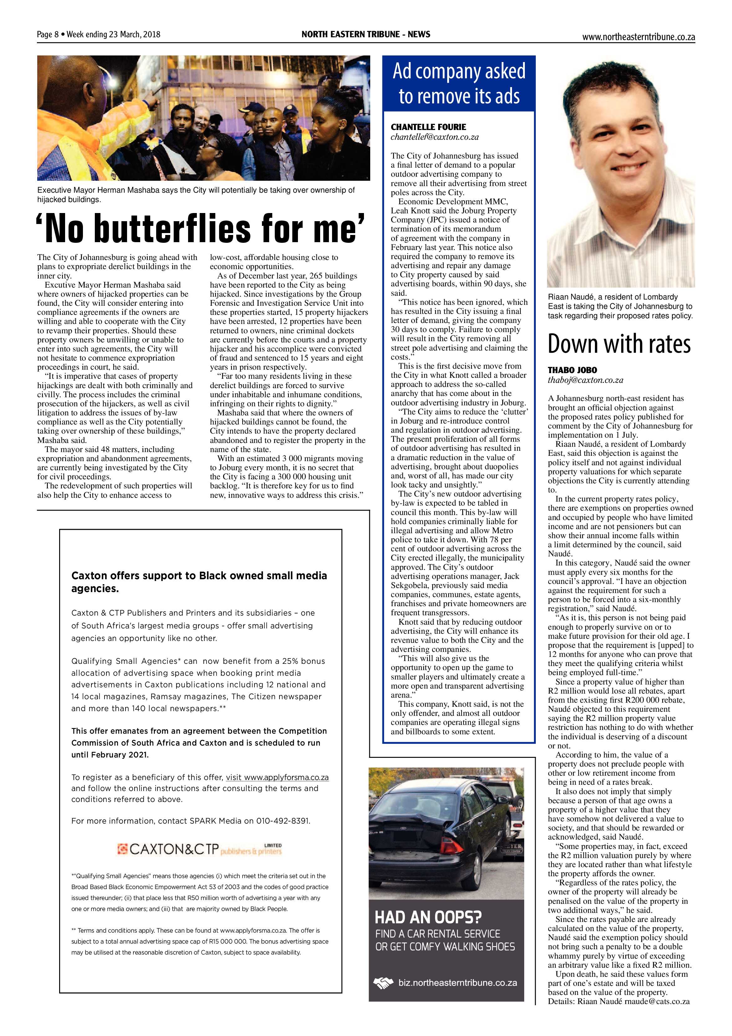 North Easter Tribune 23 March 2018 page 8