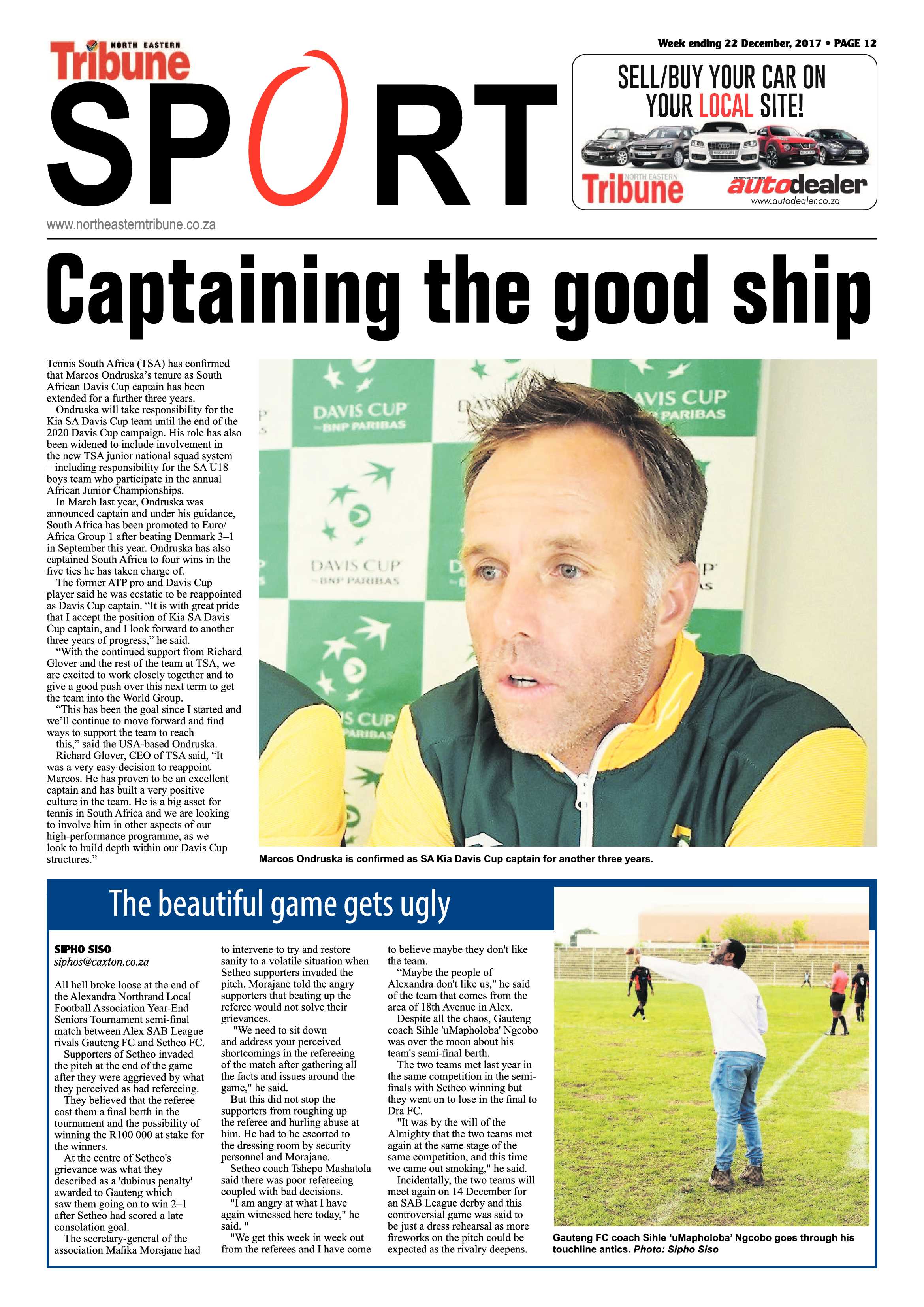 North Eastern Tribune 22 December, 2017 page 12