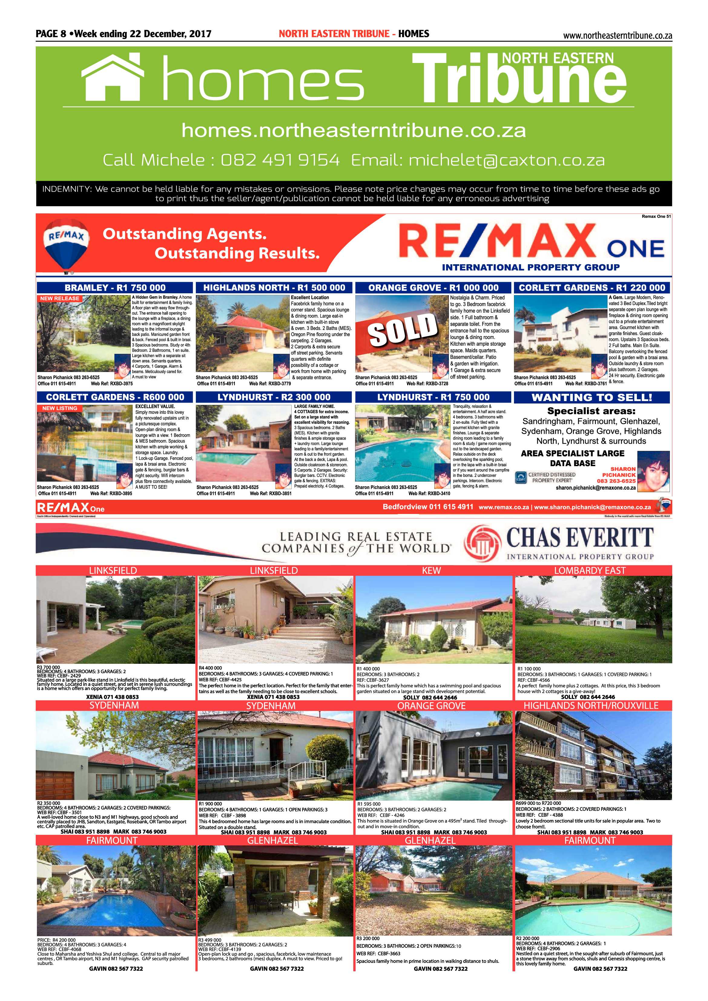 North Eastern Tribune 22 December, 2017 page 8