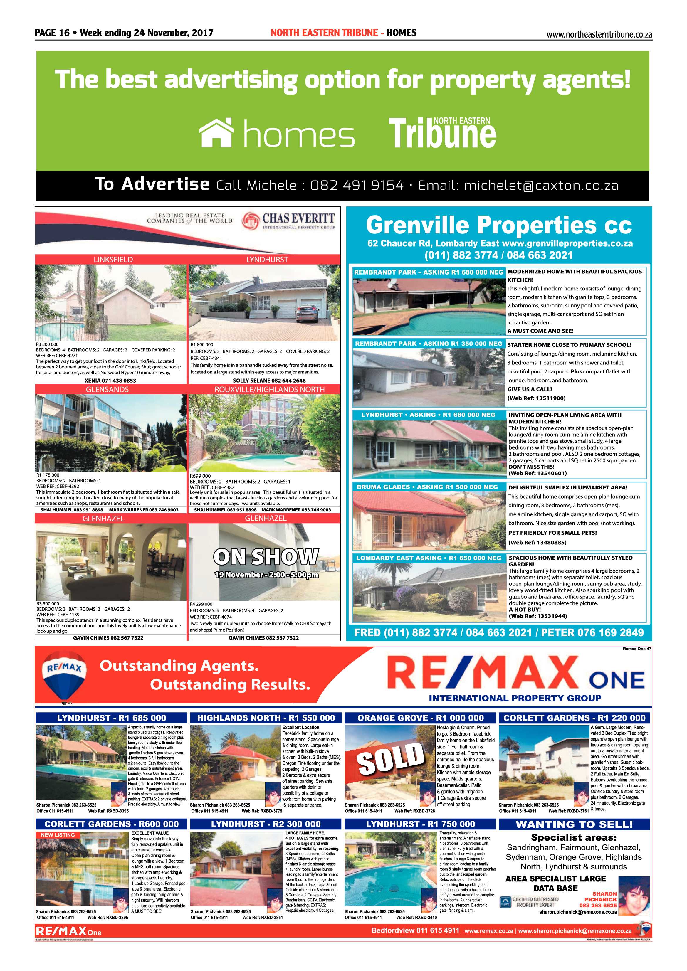 North Eastern Tribune 24 November, 2017 page 16