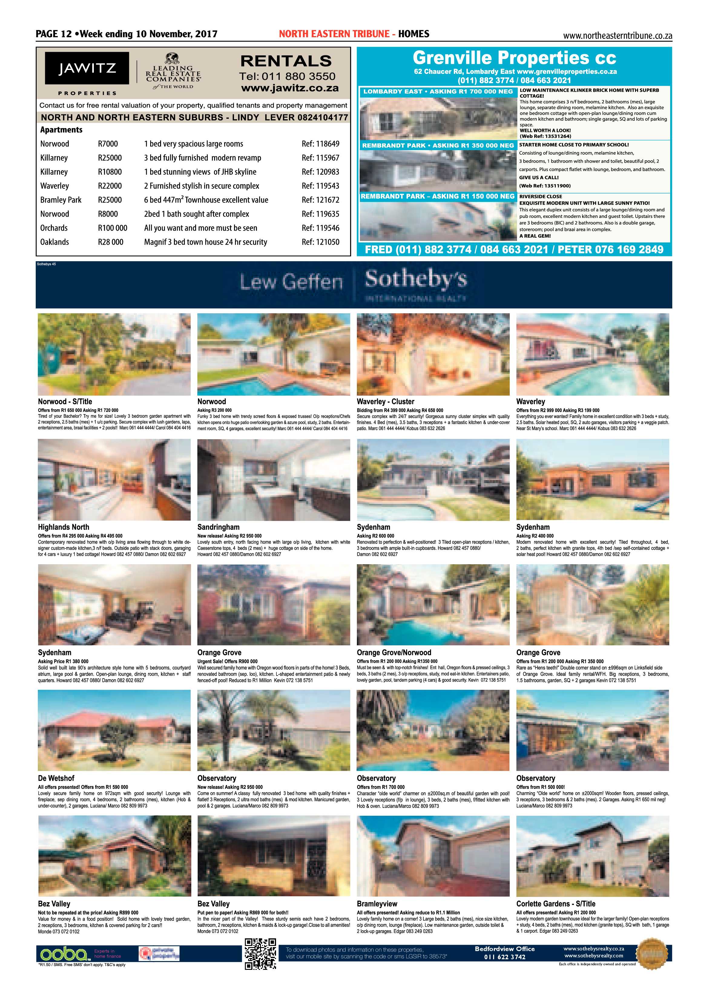 North Eastern Tribune – 10 November 2017 page 12