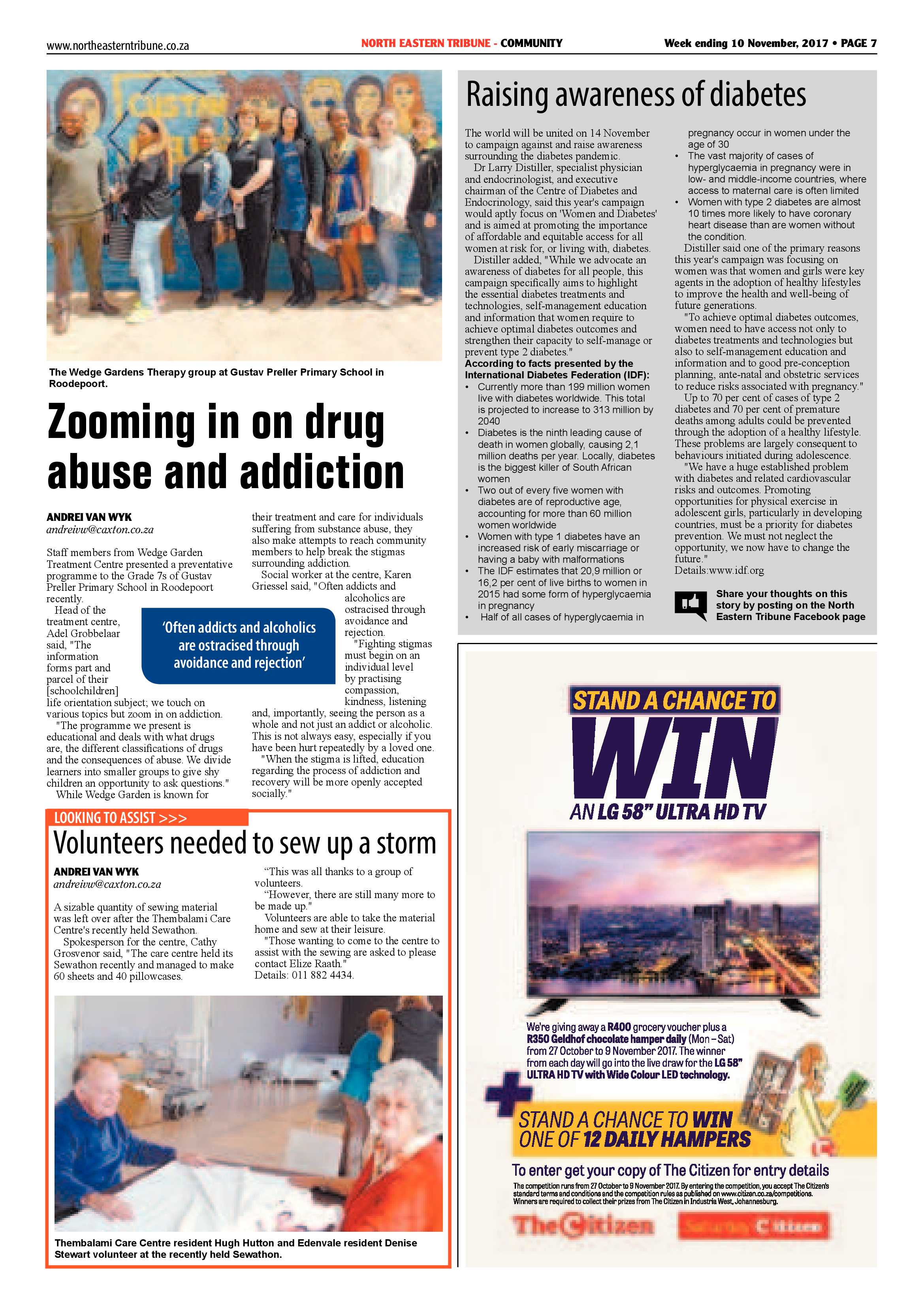North Eastern Tribune – 10 November 2017 page 7