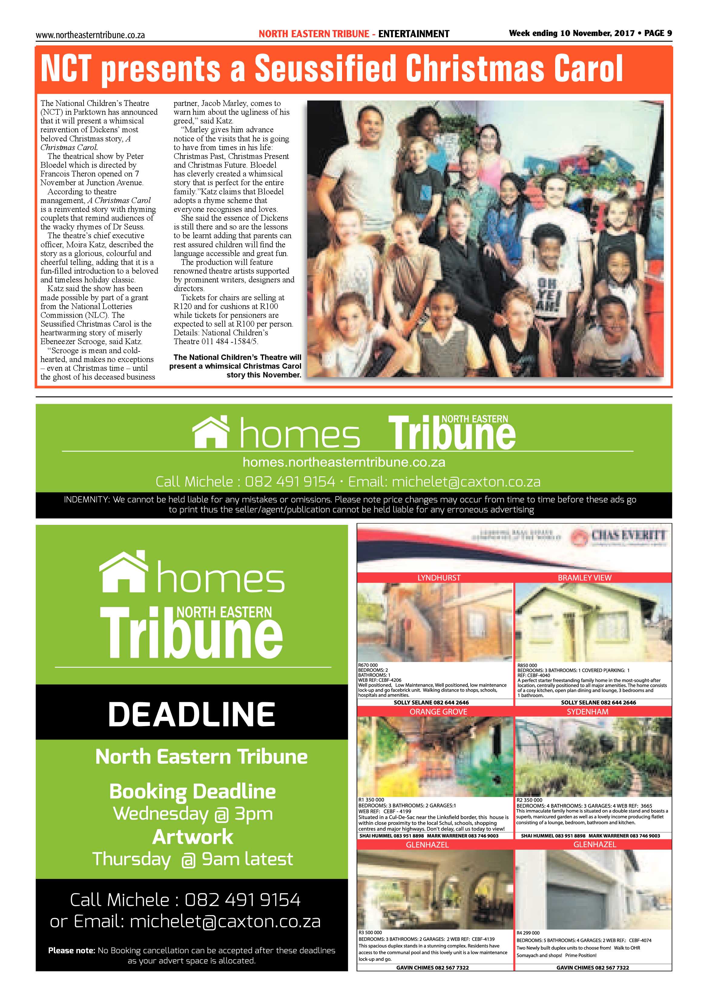 North Eastern Tribune – 10 November 2017 page 9