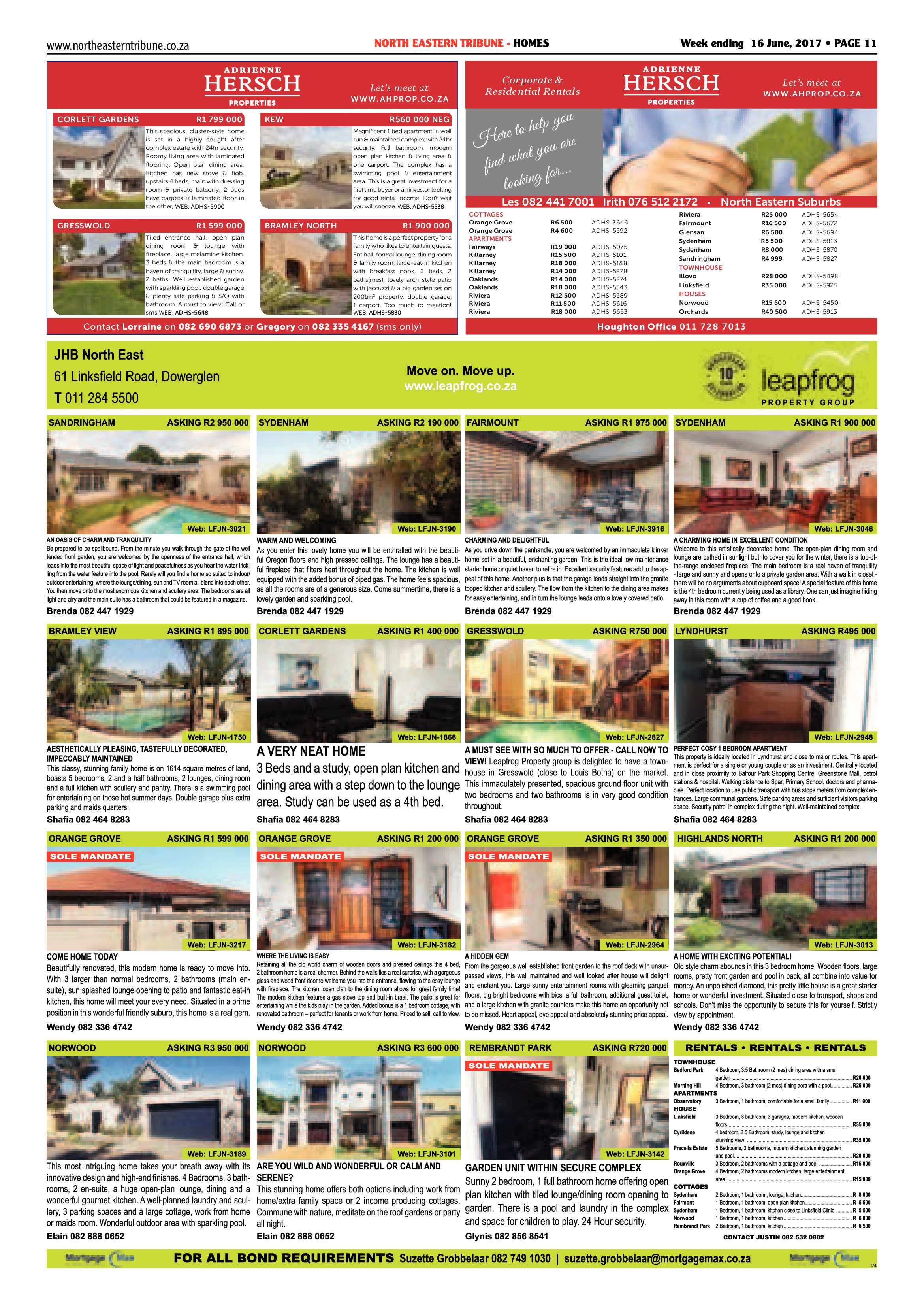 North Eastern Tribune – 16 June 2017 page 11