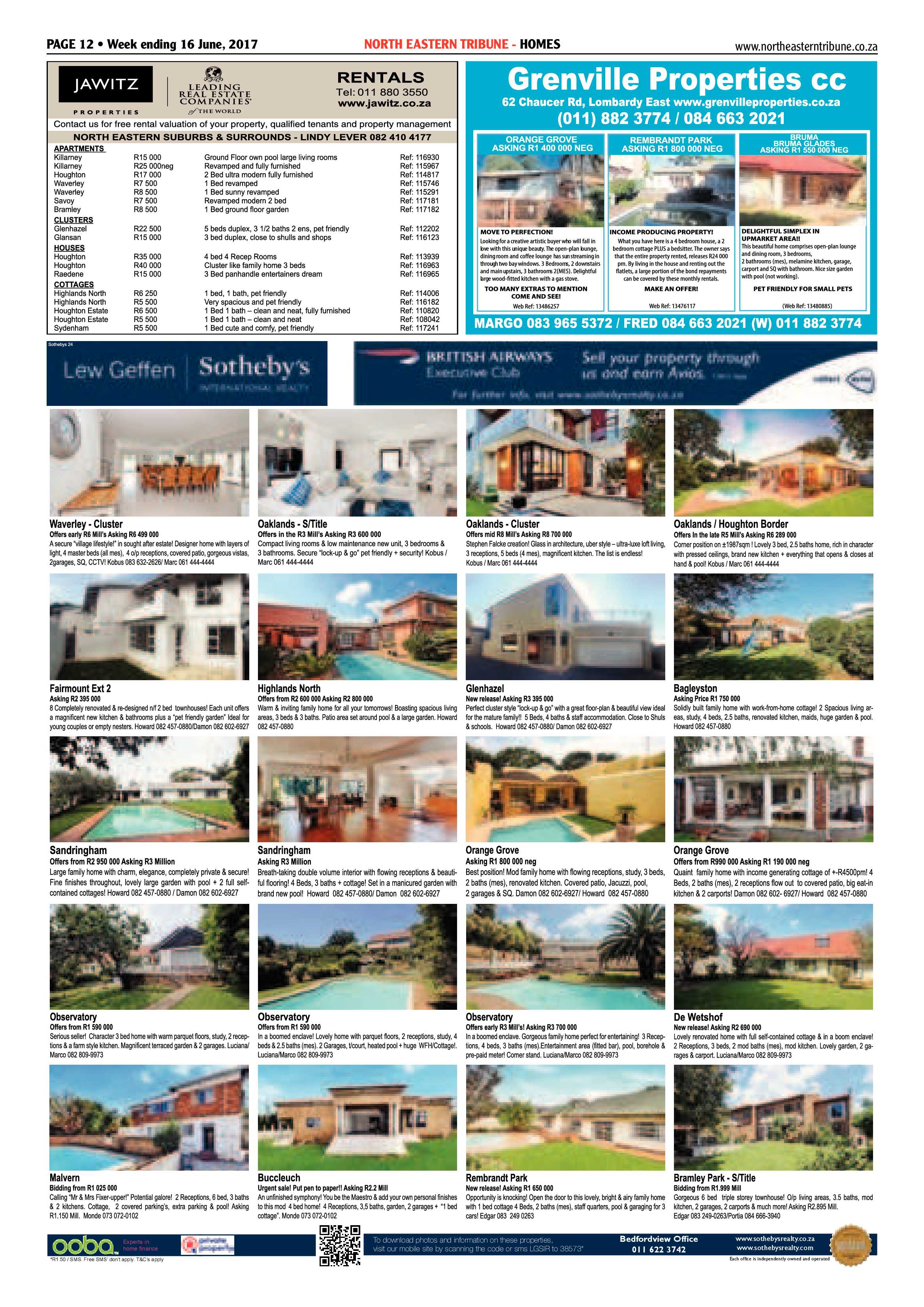 North Eastern Tribune – 16 June 2017 page 12