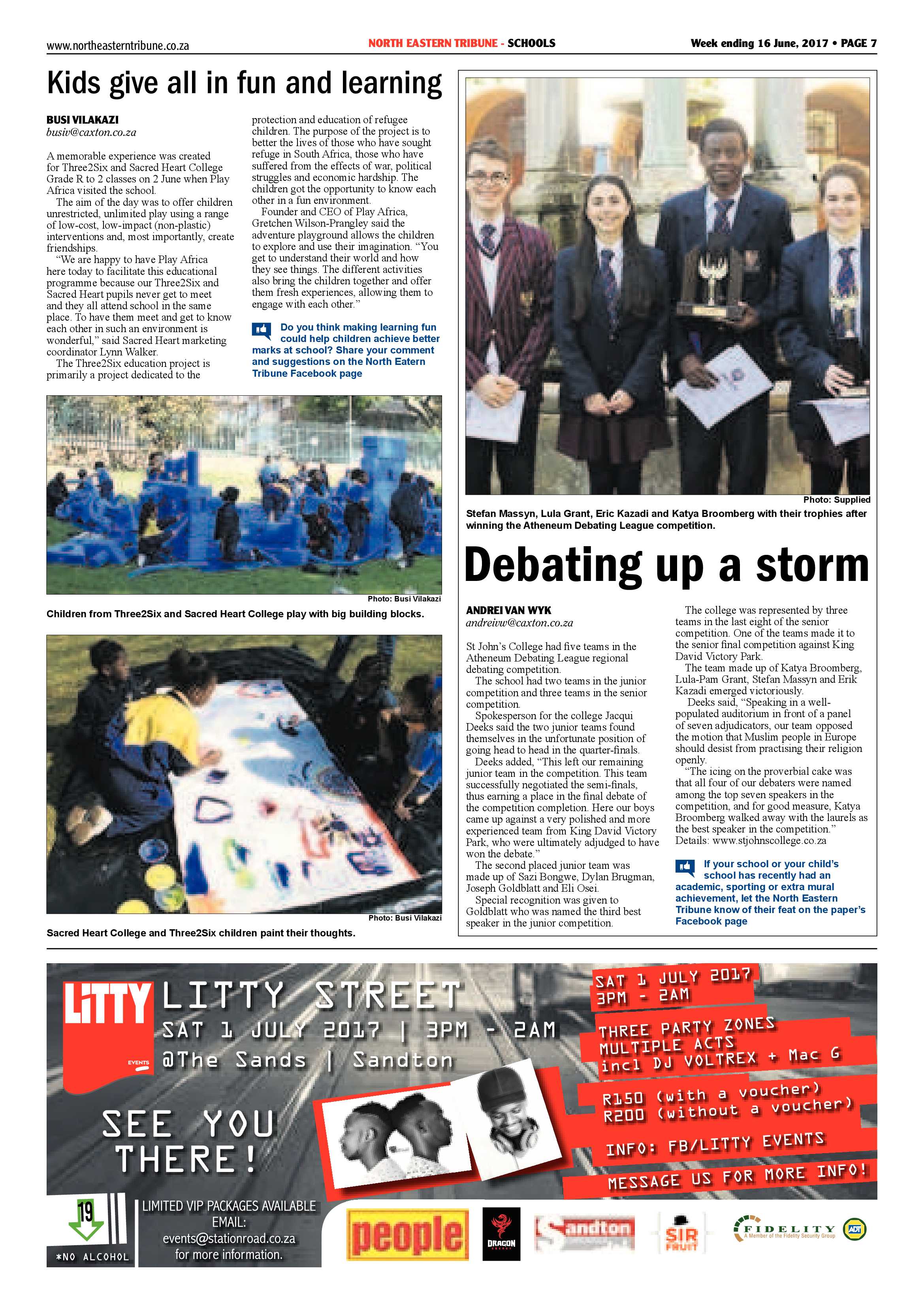North Eastern Tribune – 16 June 2017 page 7