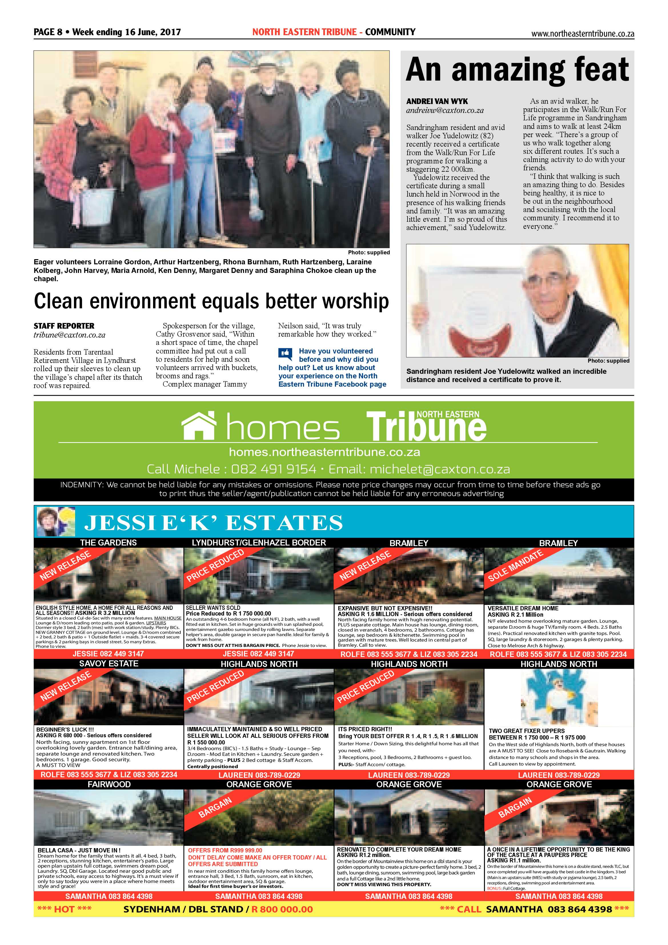North Eastern Tribune – 16 June 2017 page 8