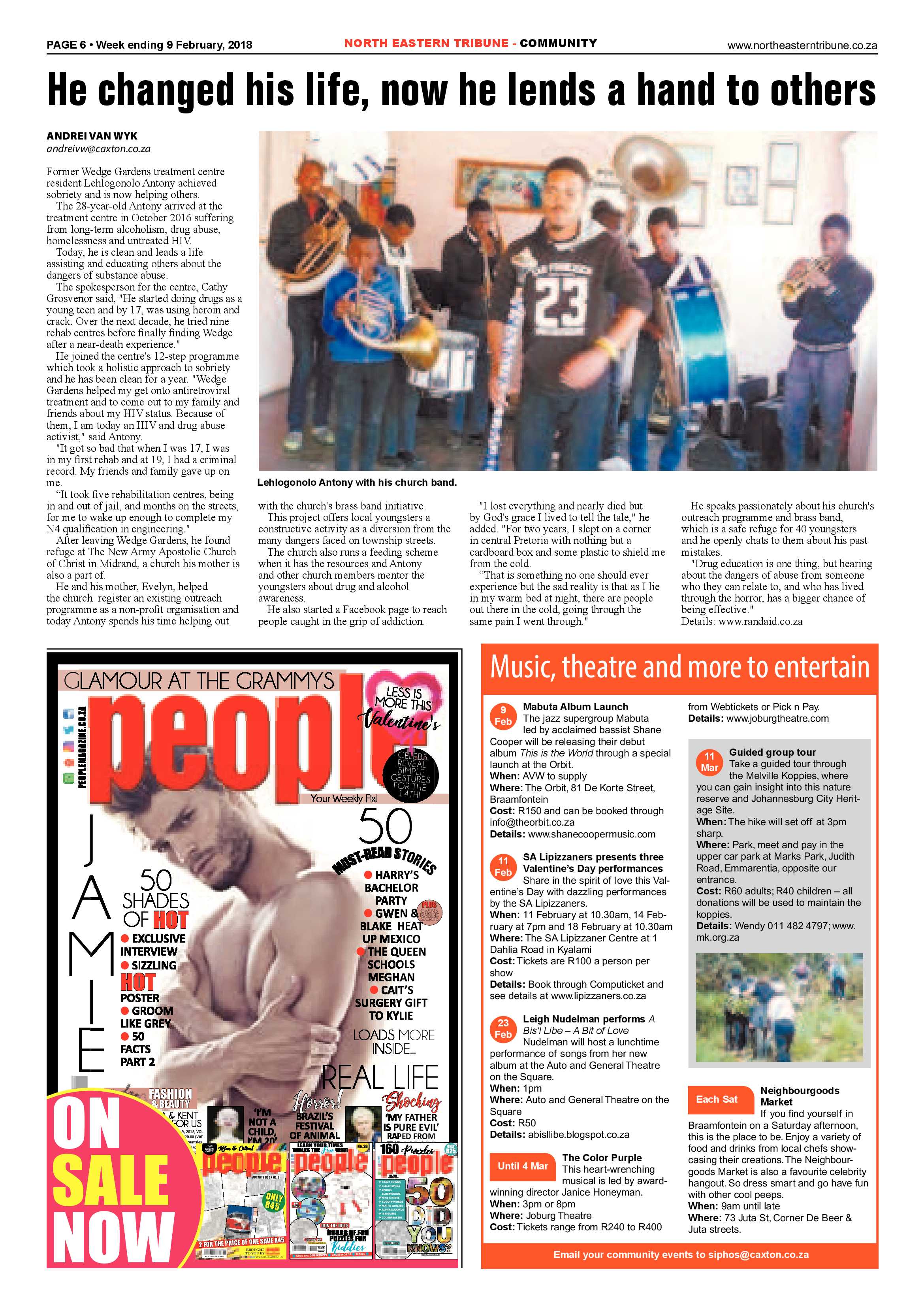 North Eastern Tribune – 9 Feb 2018 page 6