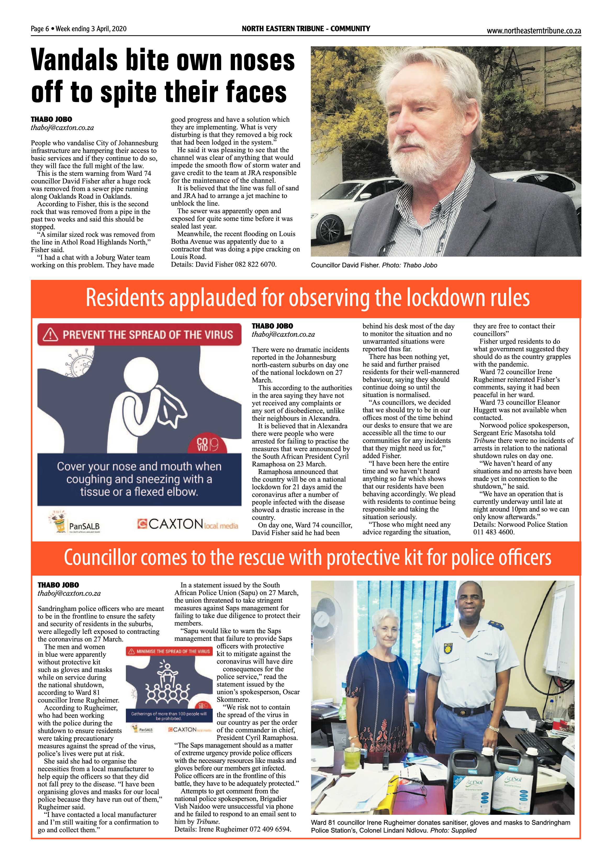 North Eastern Tribune 03 April 2020 page 6