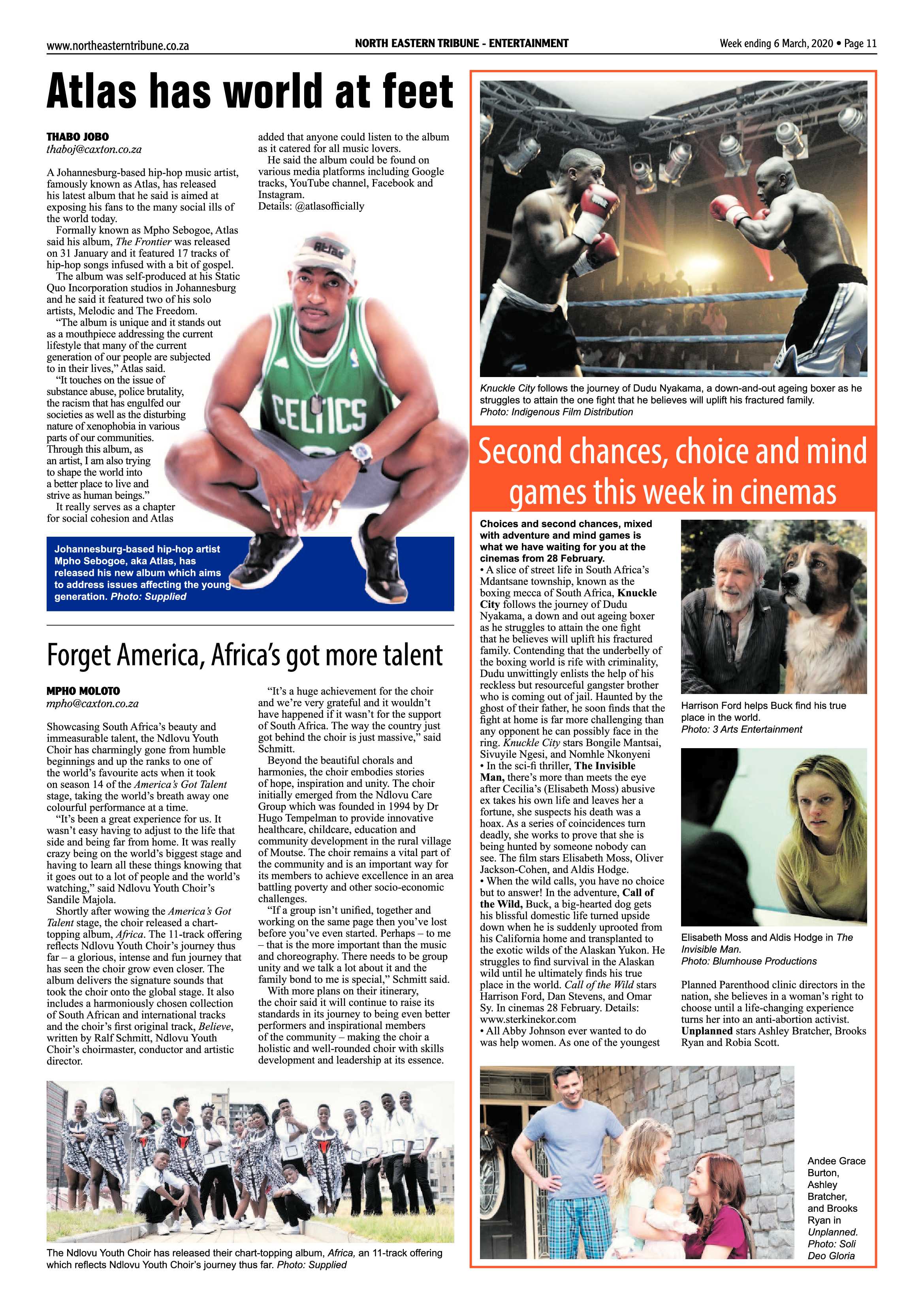 North Eastern Tribune 06 March 2020 page 11