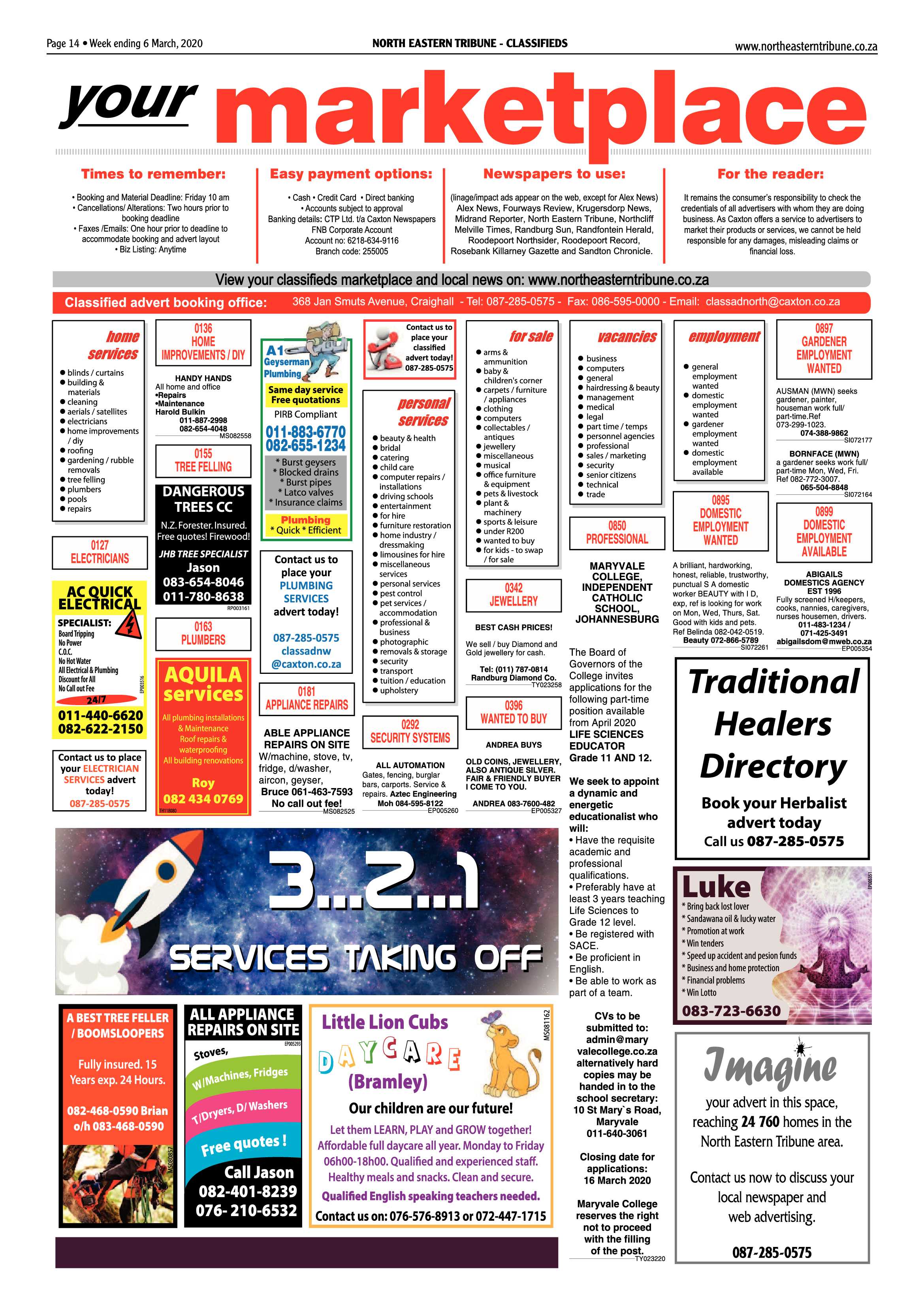 North Eastern Tribune 06 March 2020 page 14