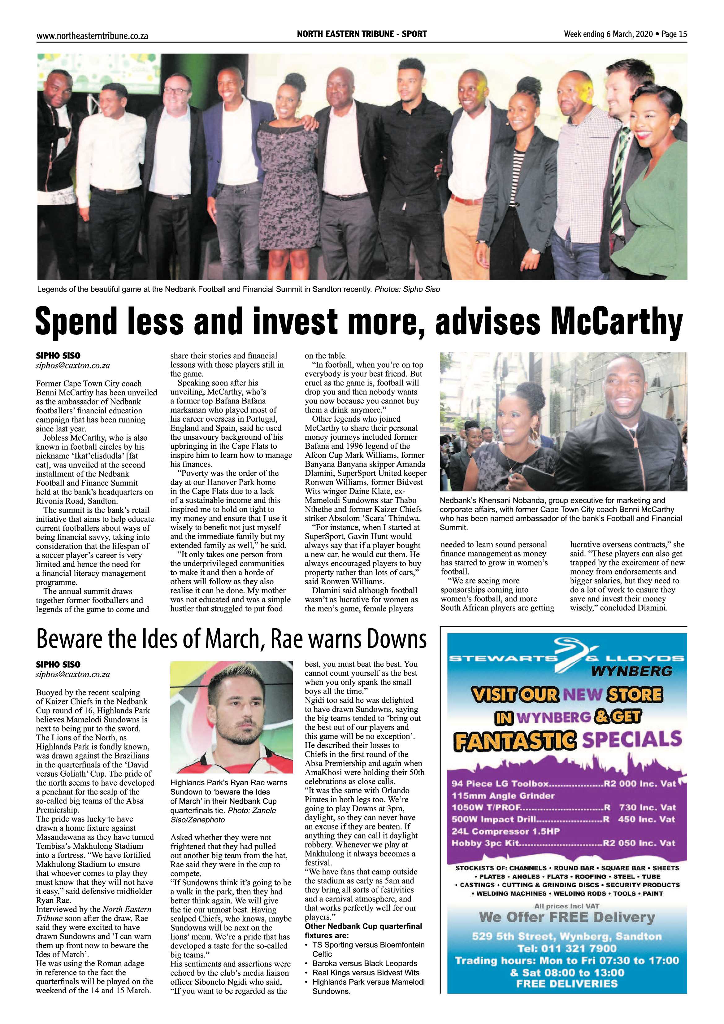 North Eastern Tribune 06 March 2020 page 15