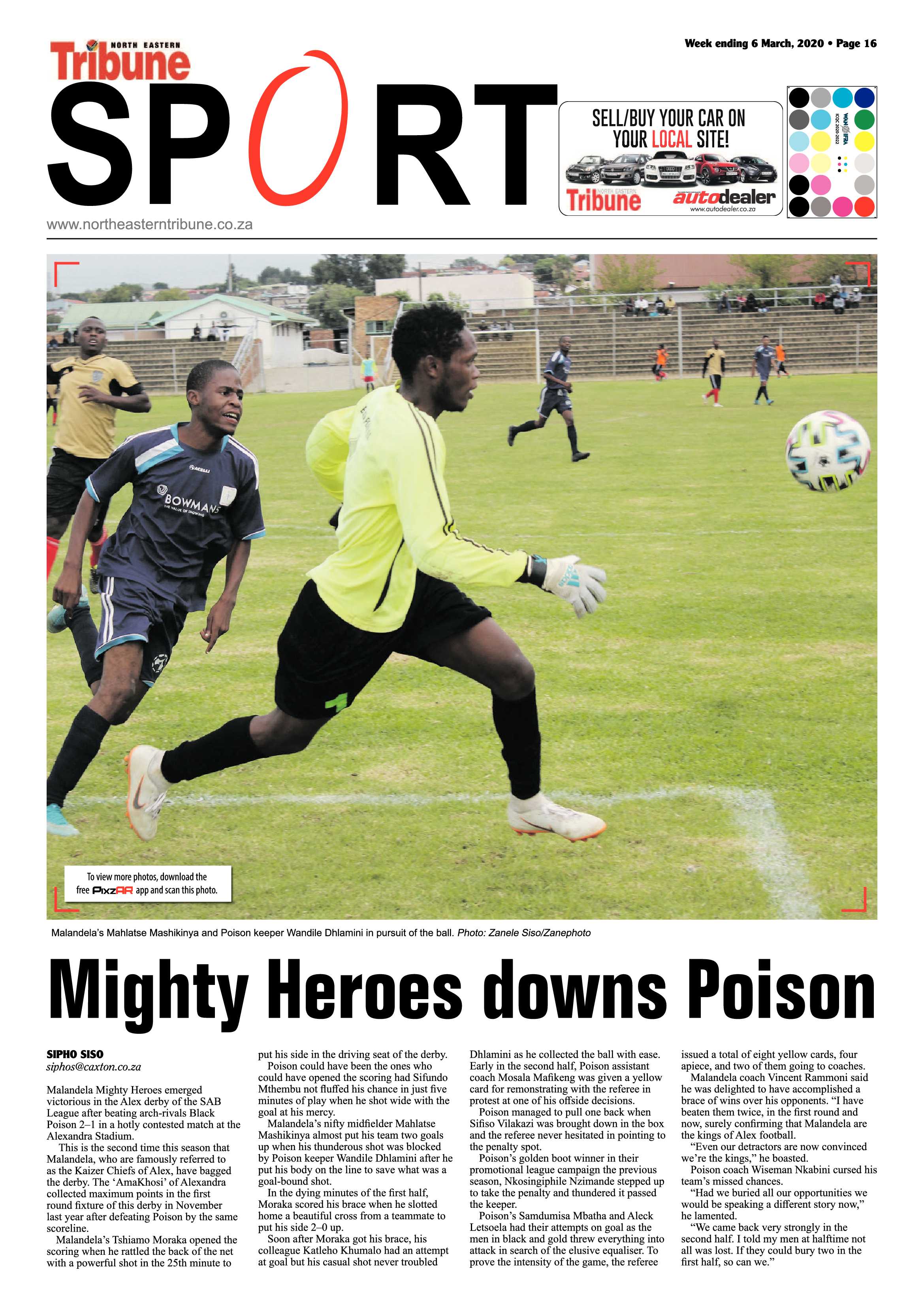 North Eastern Tribune 06 March 2020 page 16