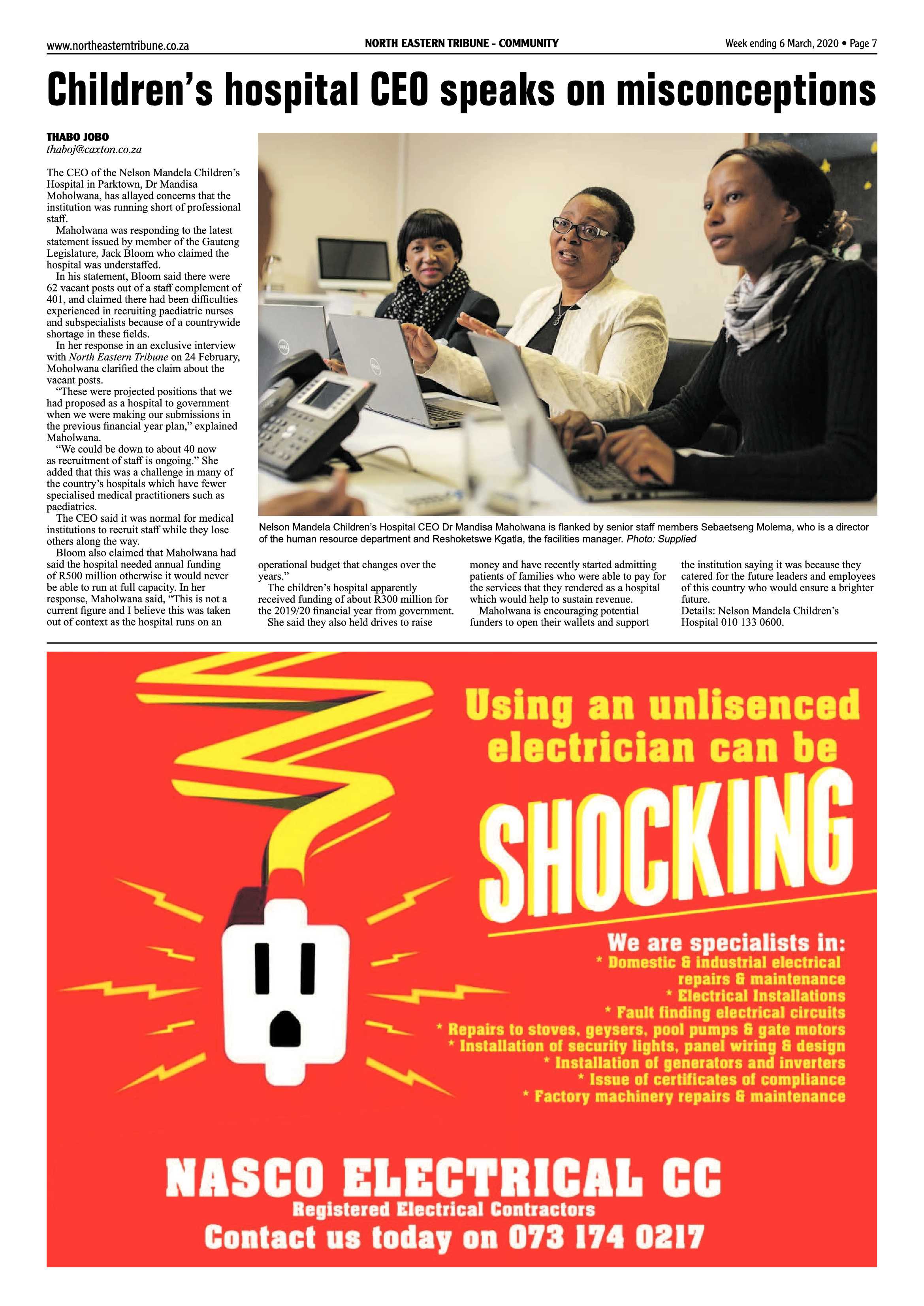 North Eastern Tribune 06 March 2020 page 7