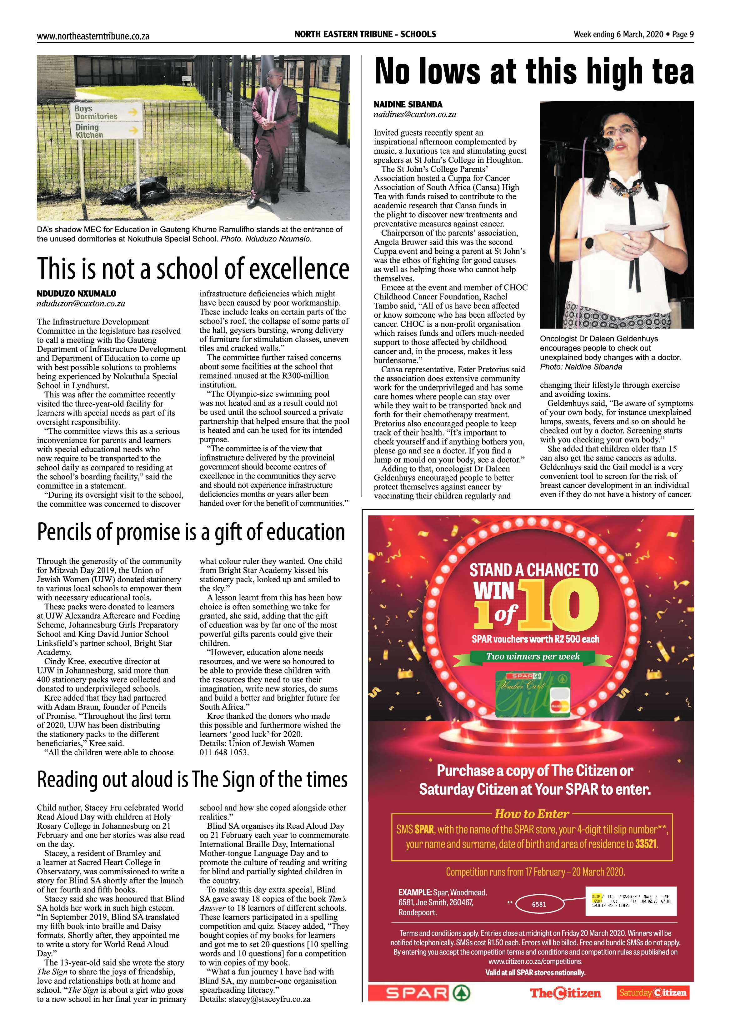 North Eastern Tribune 06 March 2020 page 9