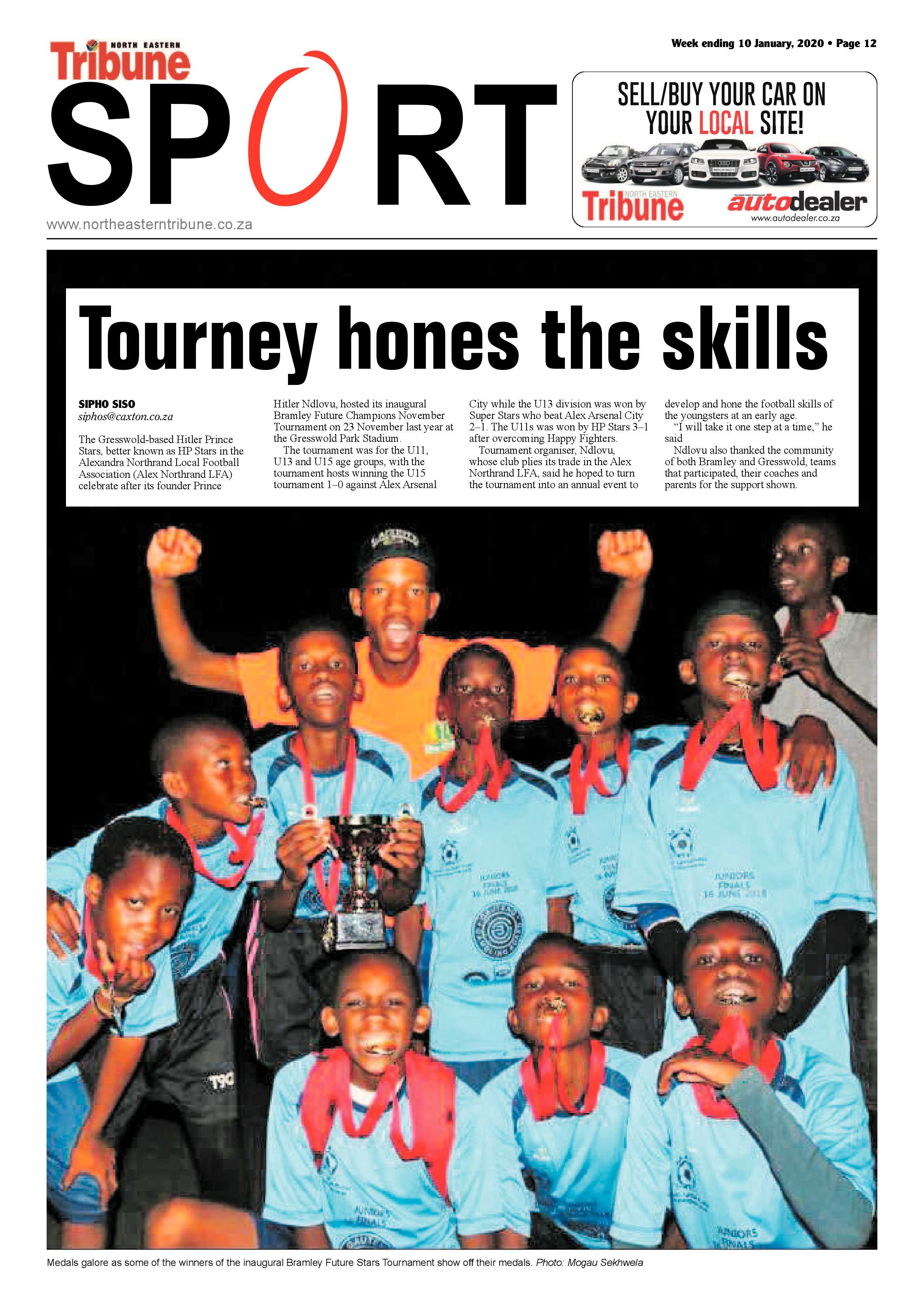 North Eastern Tribune 10 January  2020 page 12