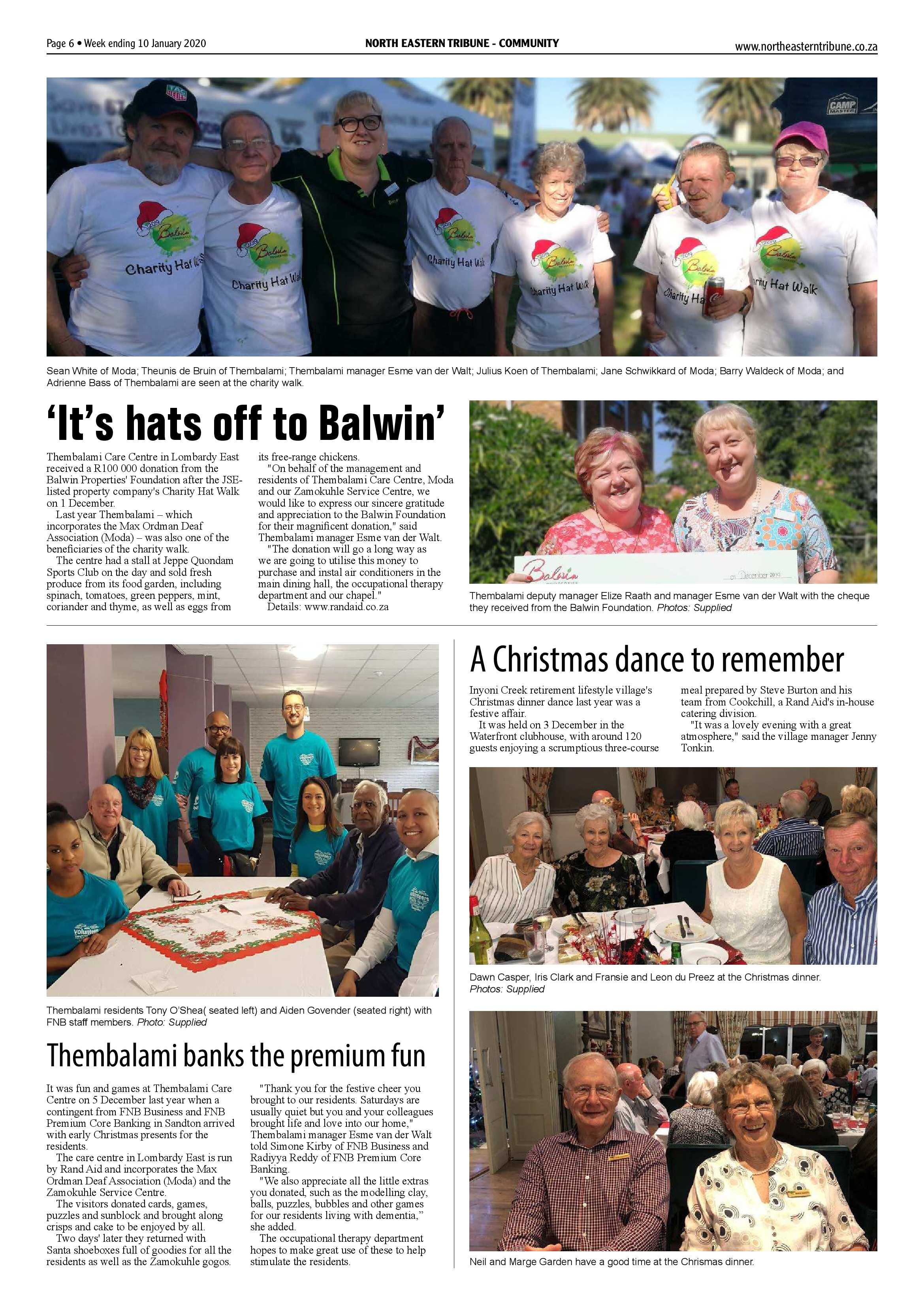 North Eastern Tribune 10 January  2020 page 6