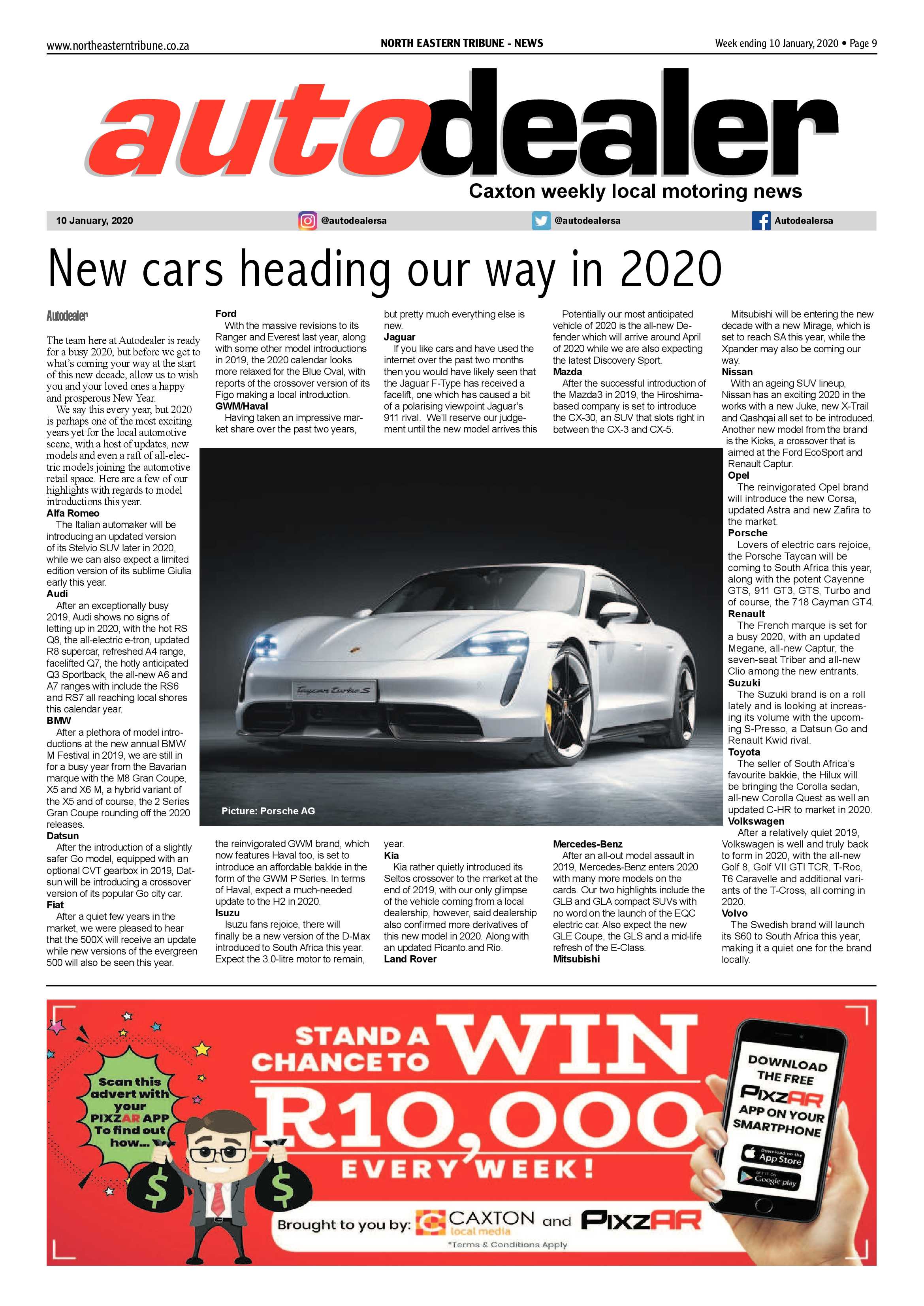 North Eastern Tribune 10 January  2020 page 9