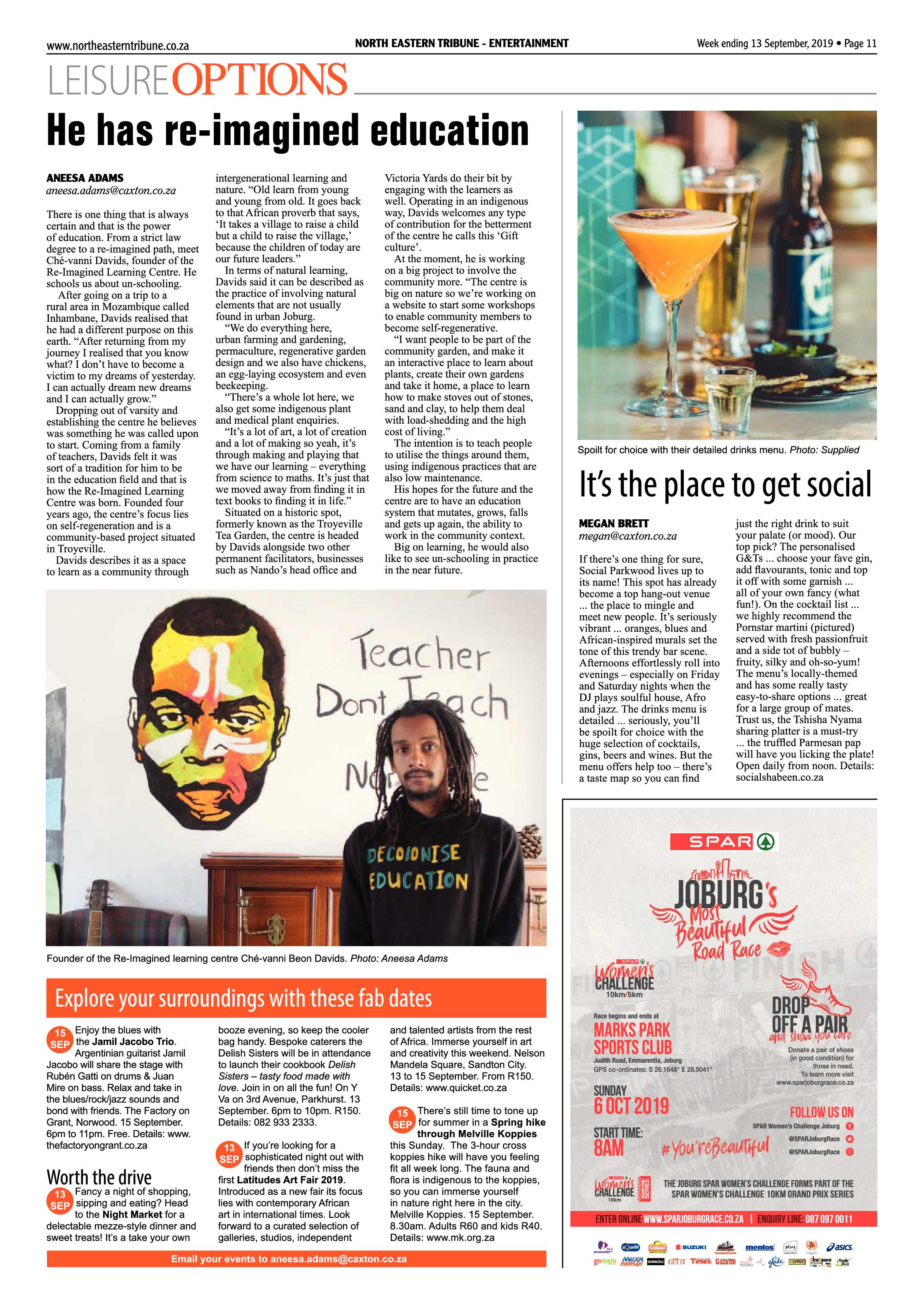 North Eastern Tribune 10 September, 2019 page 11