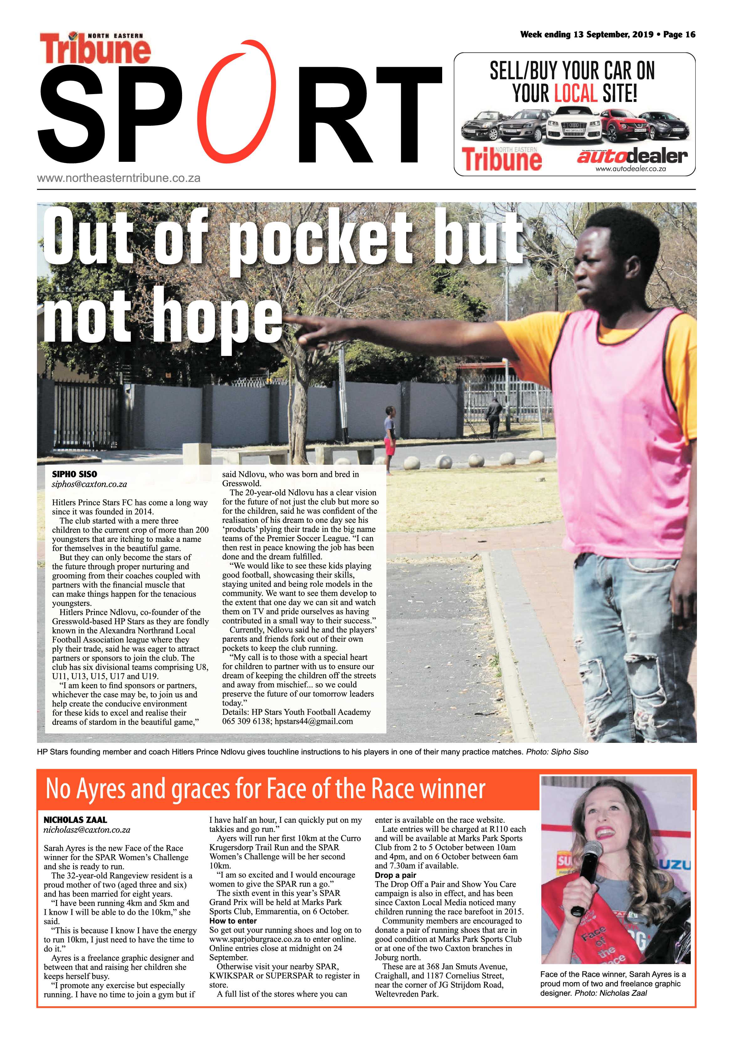 North Eastern Tribune 10 September, 2019 page 16