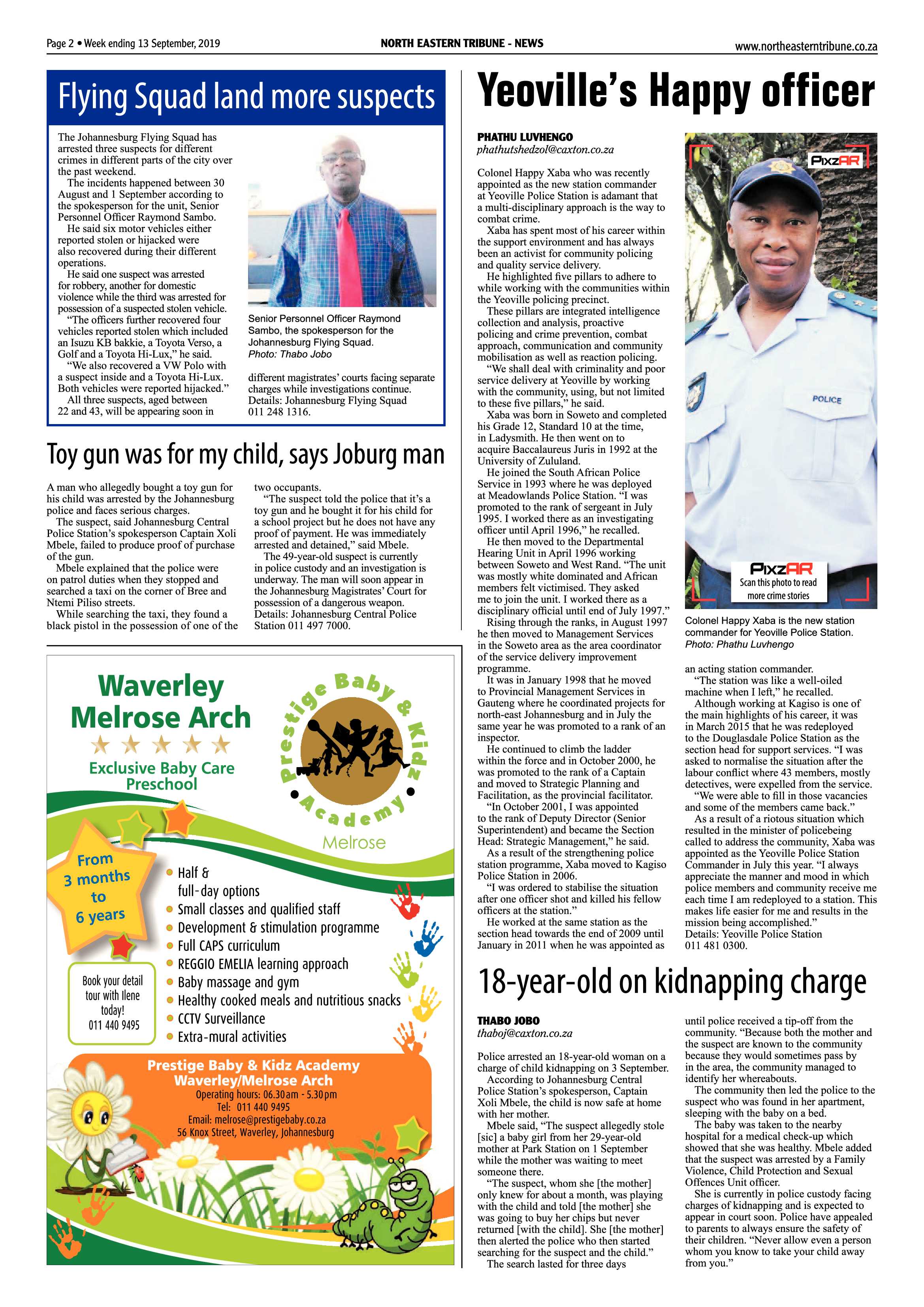 North Eastern Tribune 10 September, 2019 page 2