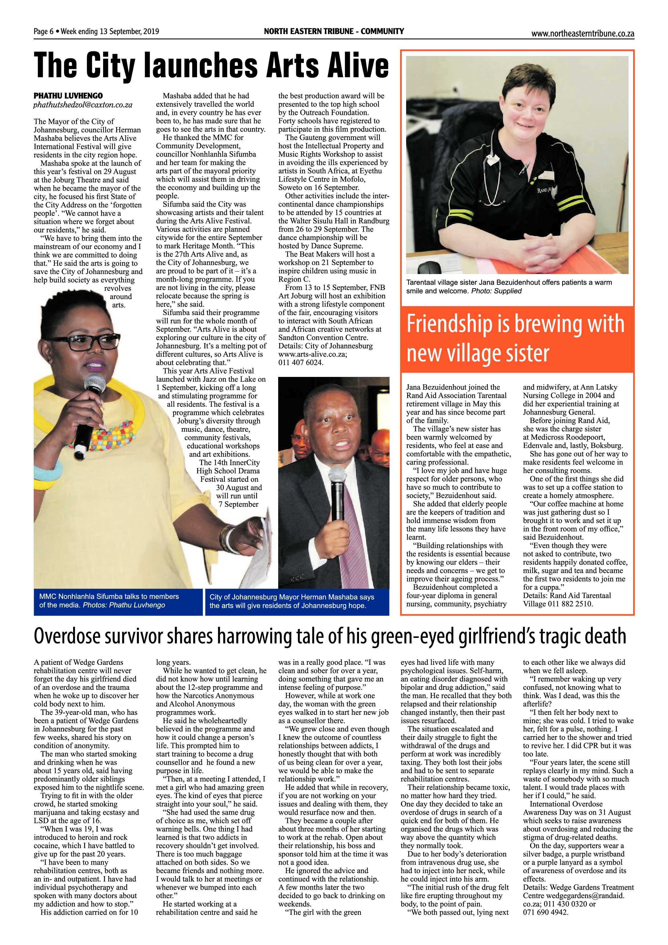 North Eastern Tribune 10 September, 2019 page 6