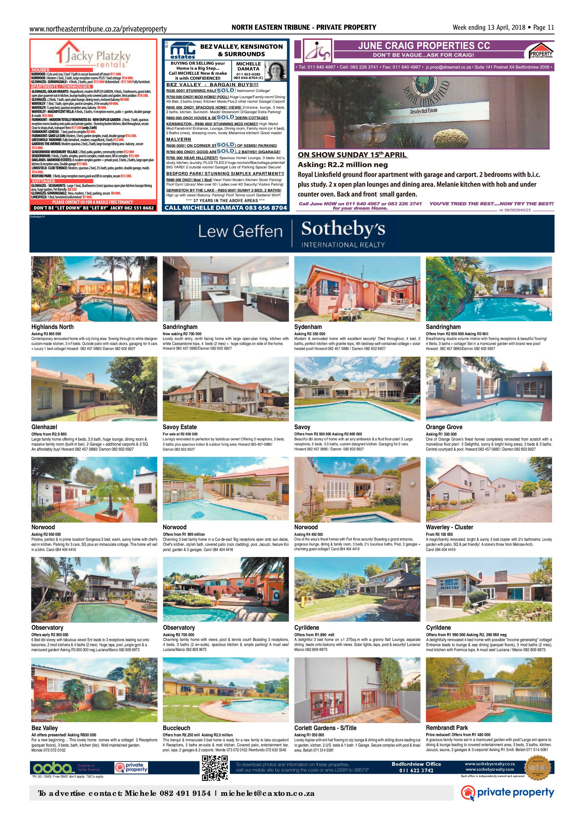 North Eastern Tribune 13 April 2018 page 11