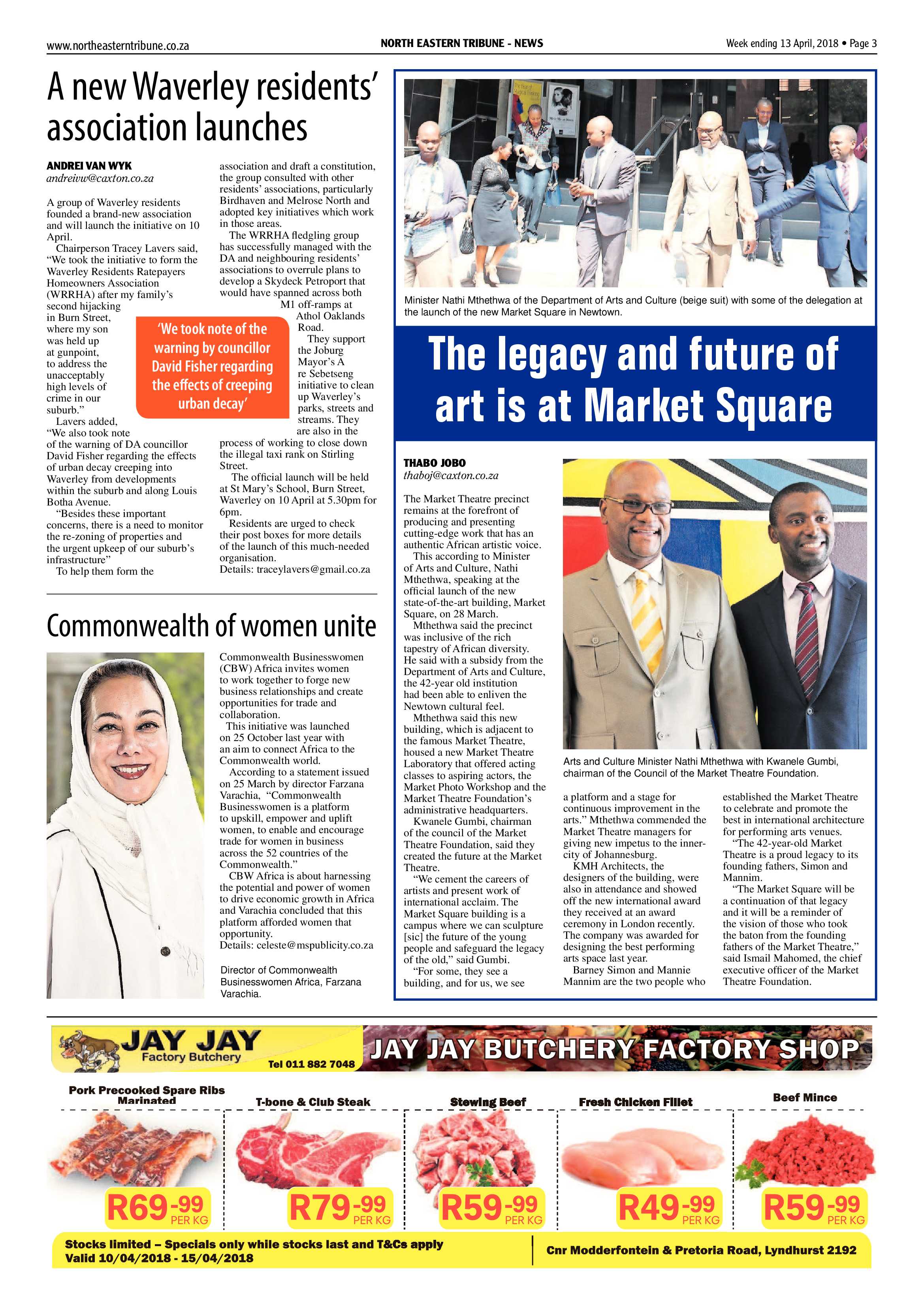 North Eastern Tribune 13 April 2018 page 3