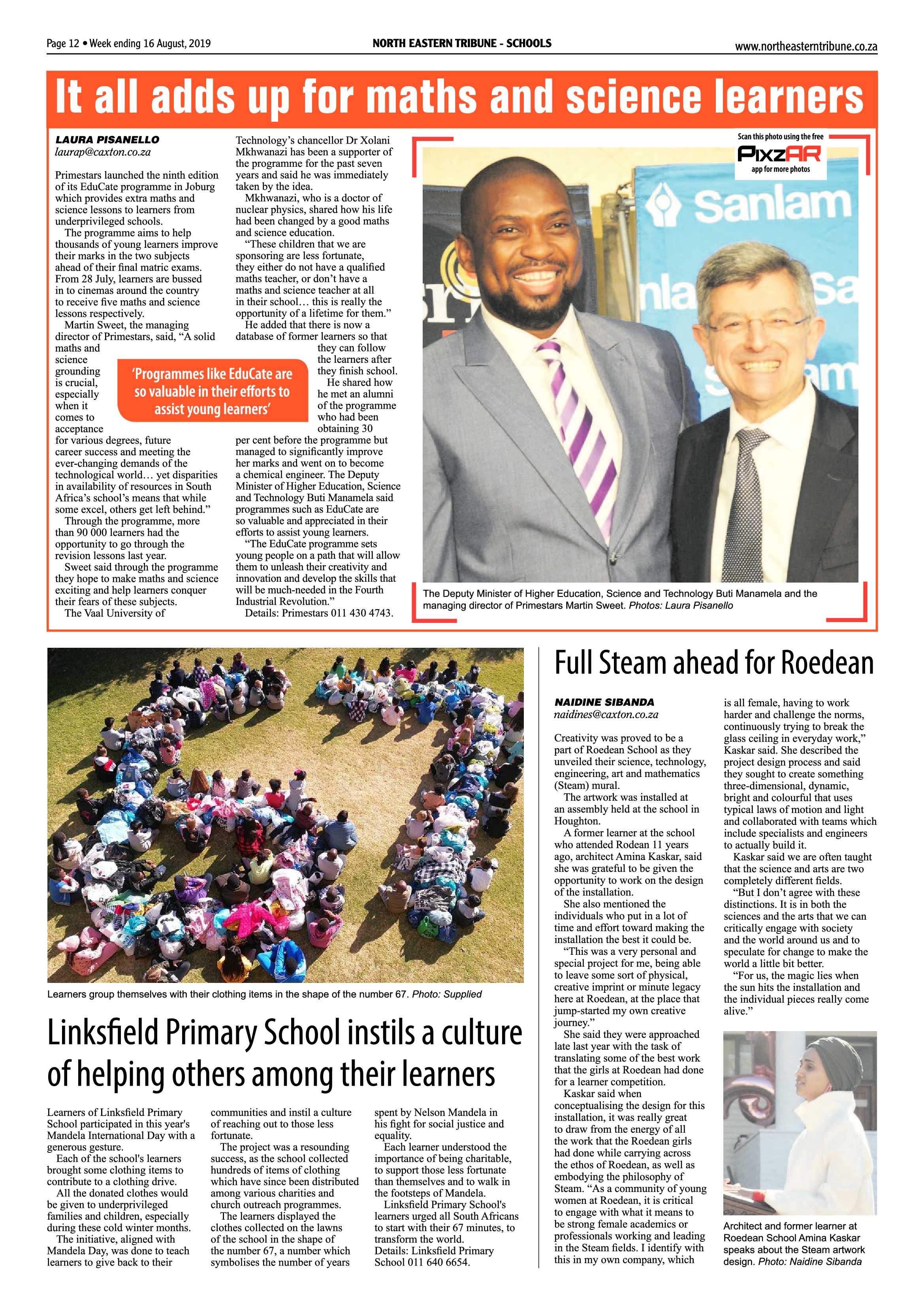 North Eastern Tribune 13 August, 2019 page 12