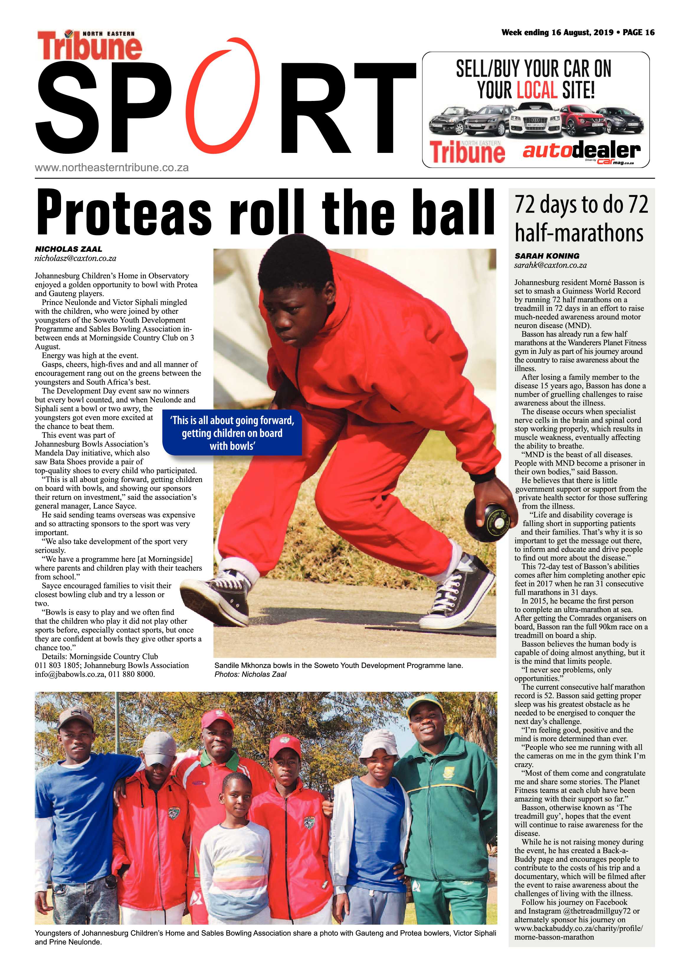North Eastern Tribune 13 August, 2019 page 16