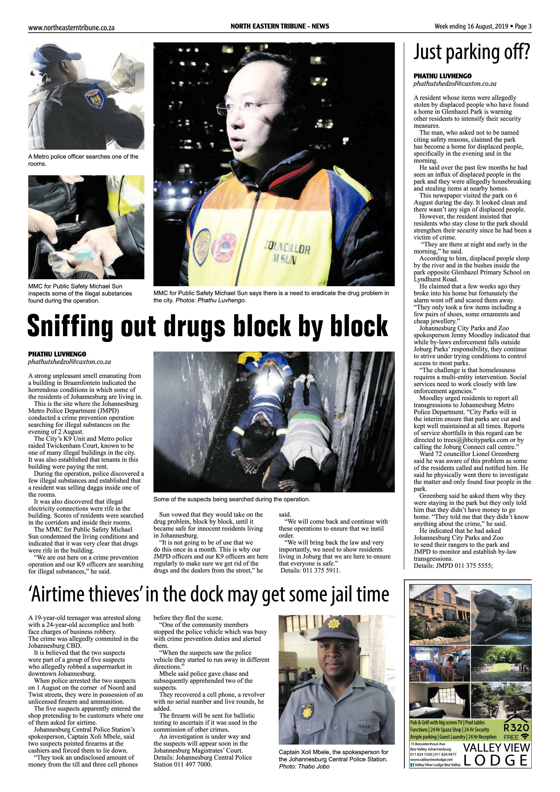 North Eastern Tribune 13 August, 2019 page 3