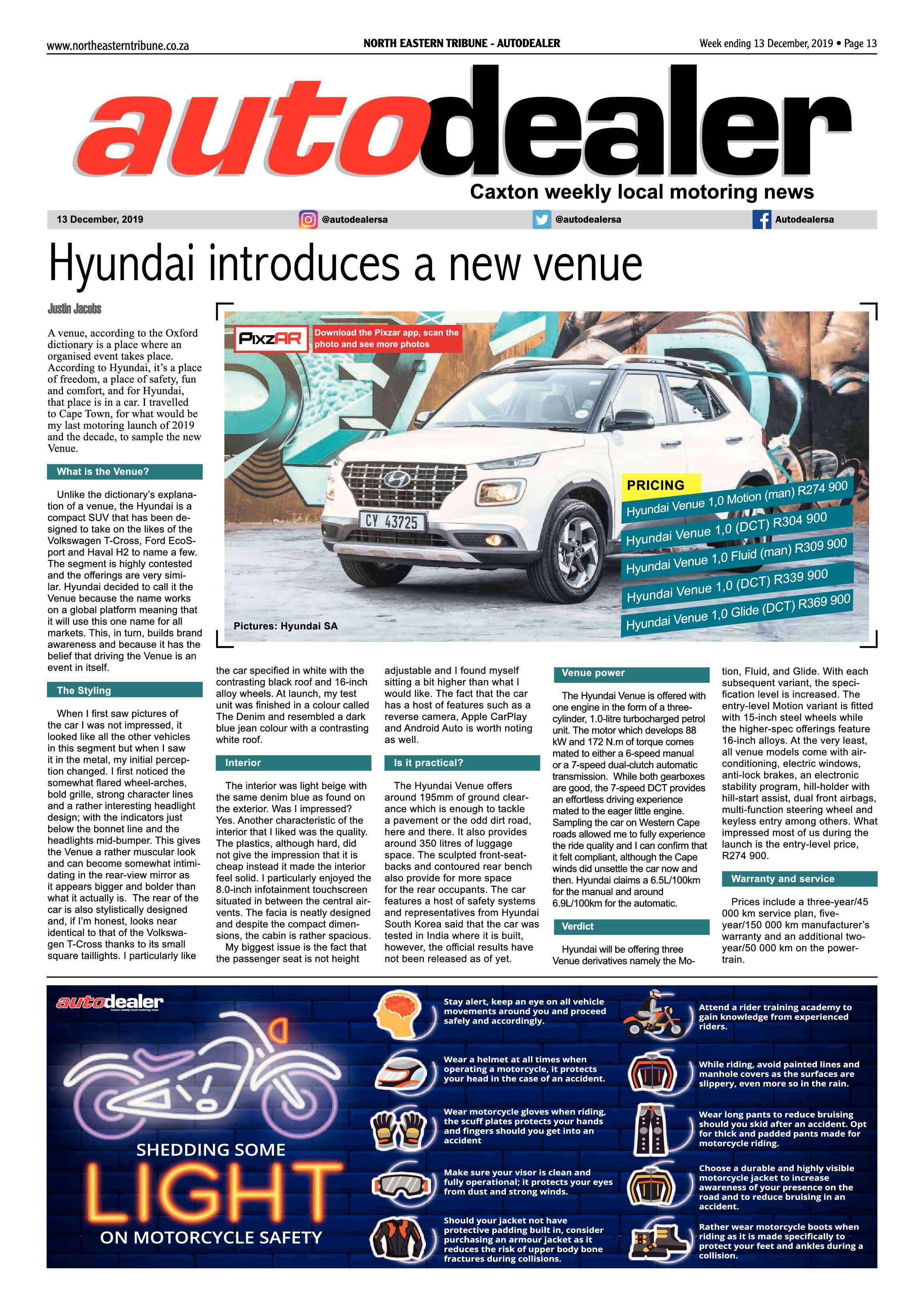 North Eastern Tribune 09 December 2019 page 13