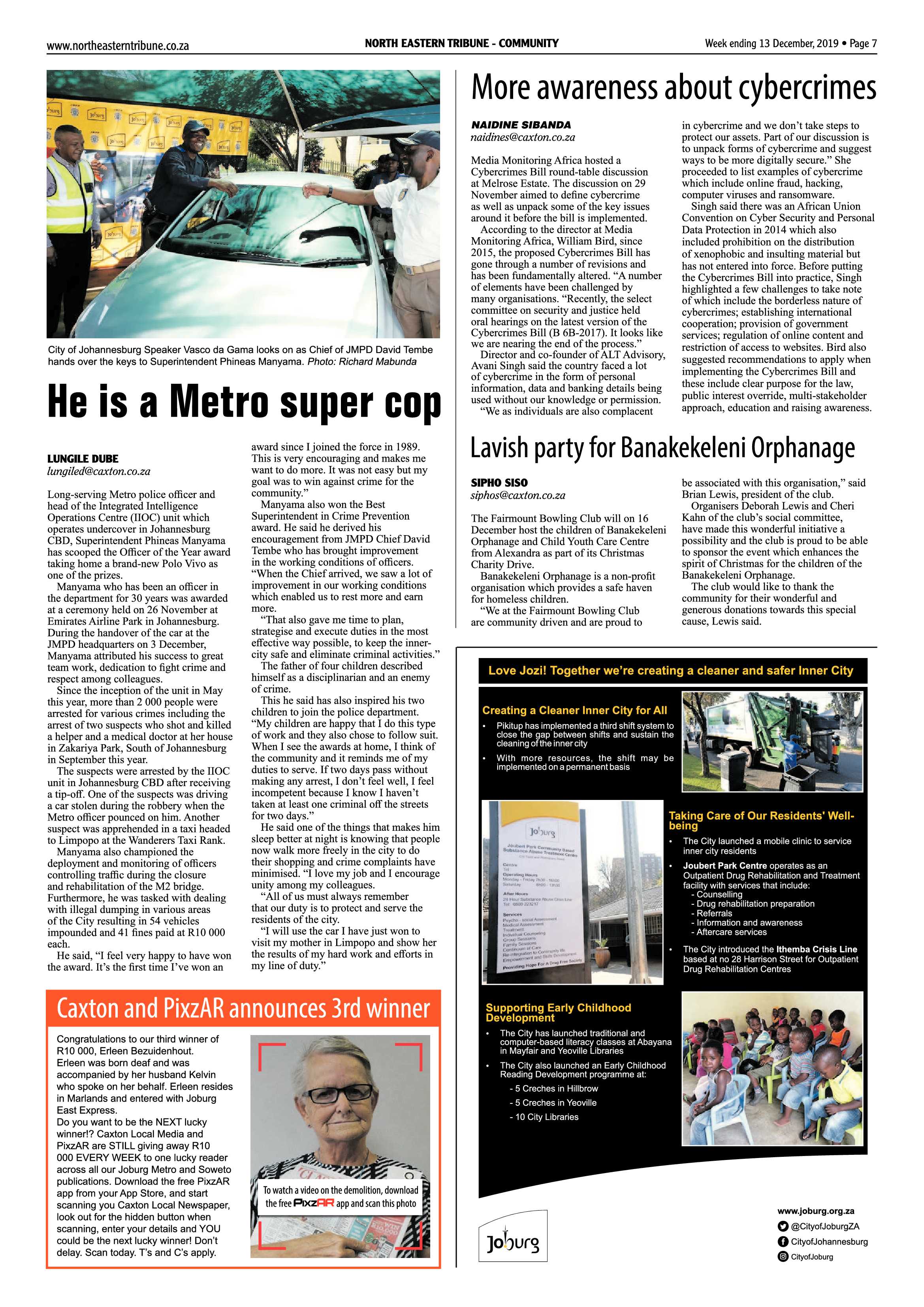 North Eastern Tribune 09 December 2019 page 7