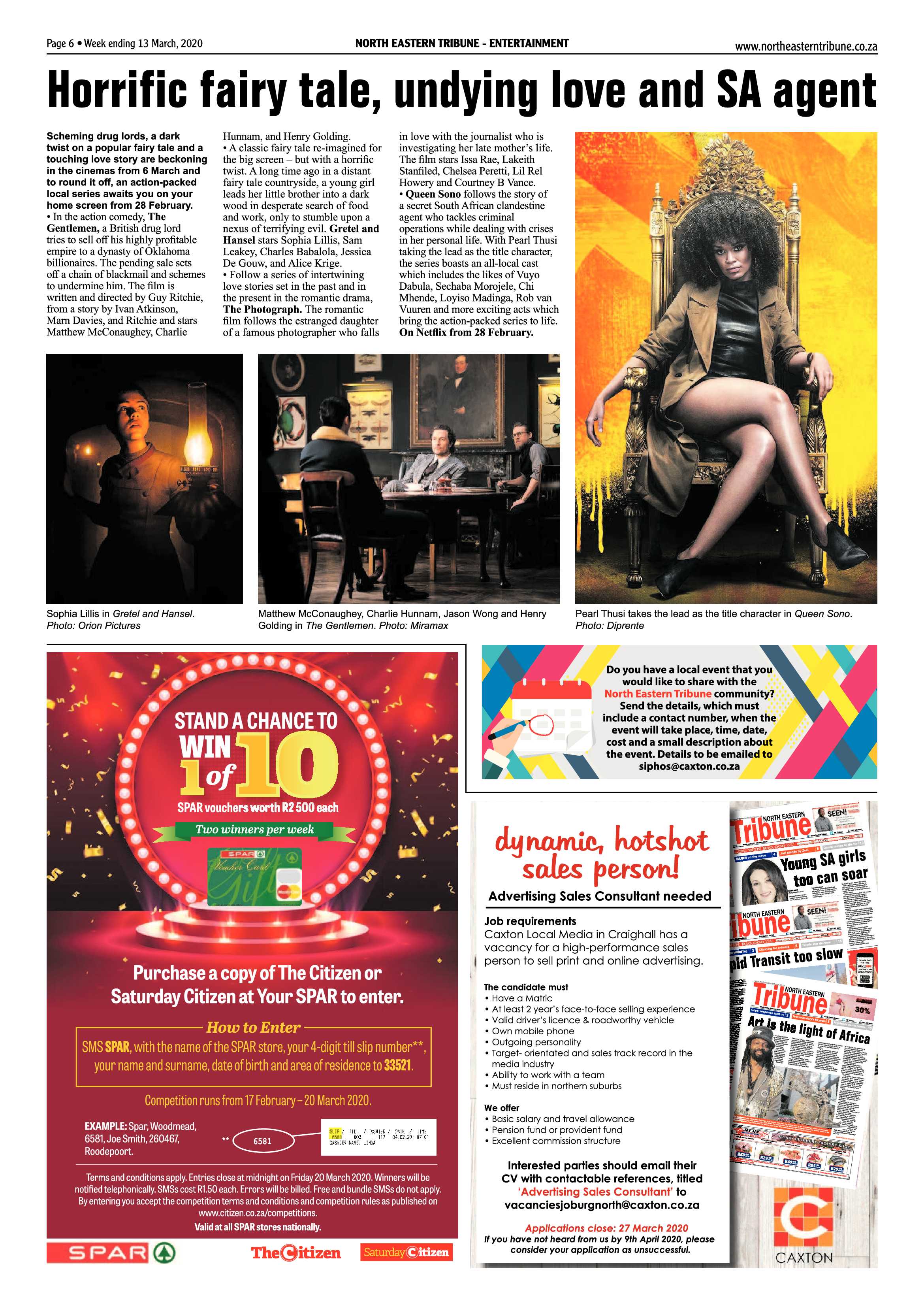 North Eastern Tribune 13 March 2020 page 6