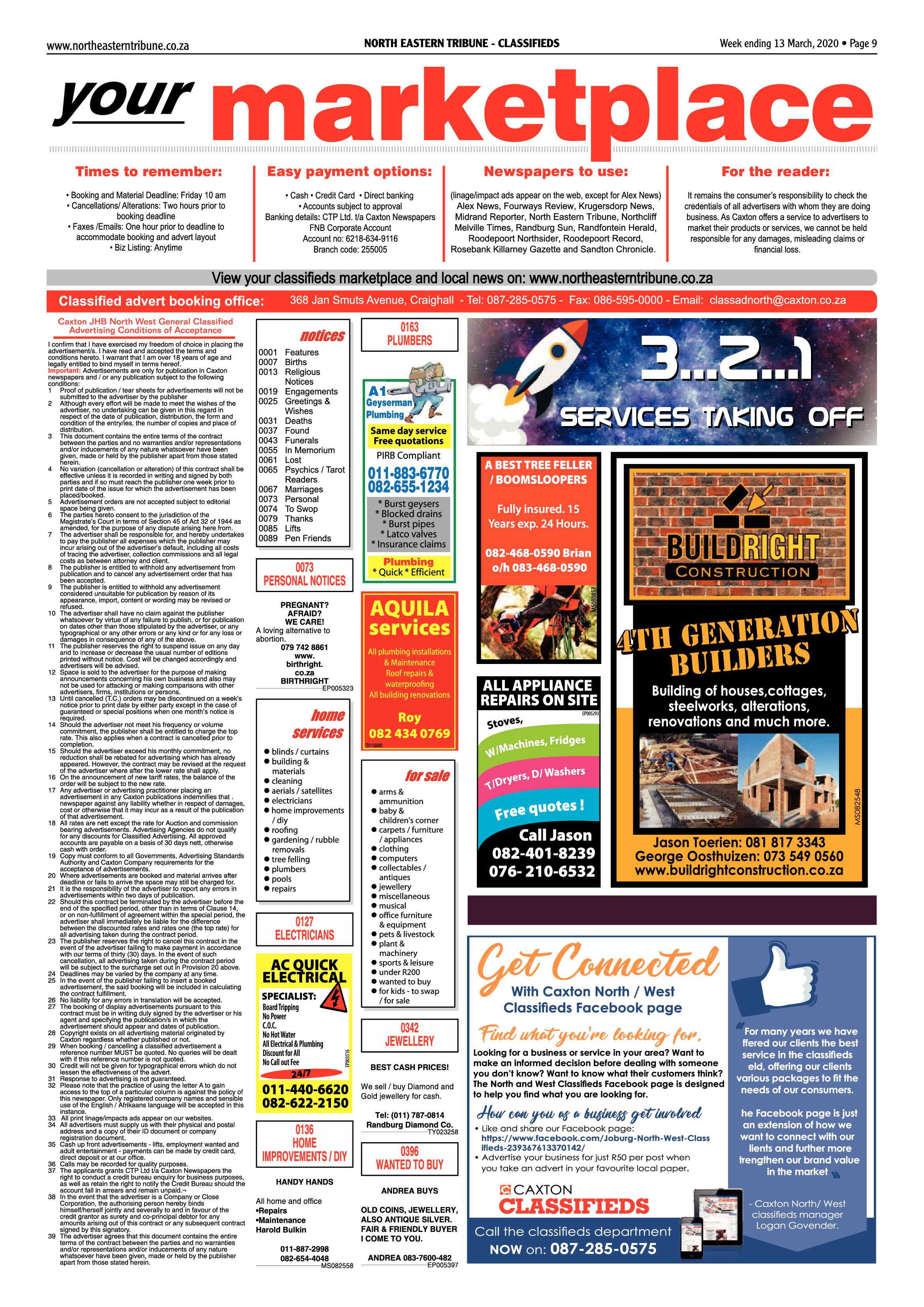 North Eastern Tribune 13 March 2020 page 9
